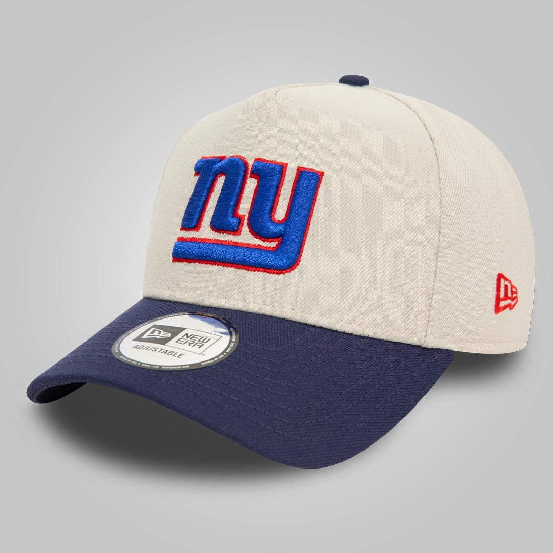 New York Giants NFL Light Beige 9FORTY E-Frame Adjustable Cap