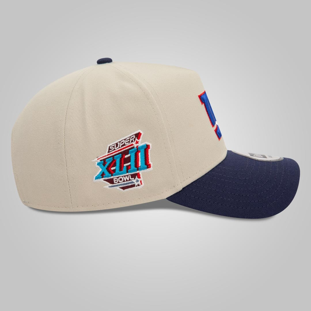 New York Giants NFL Light Beige 9FORTY E-Frame Adjustable Cap