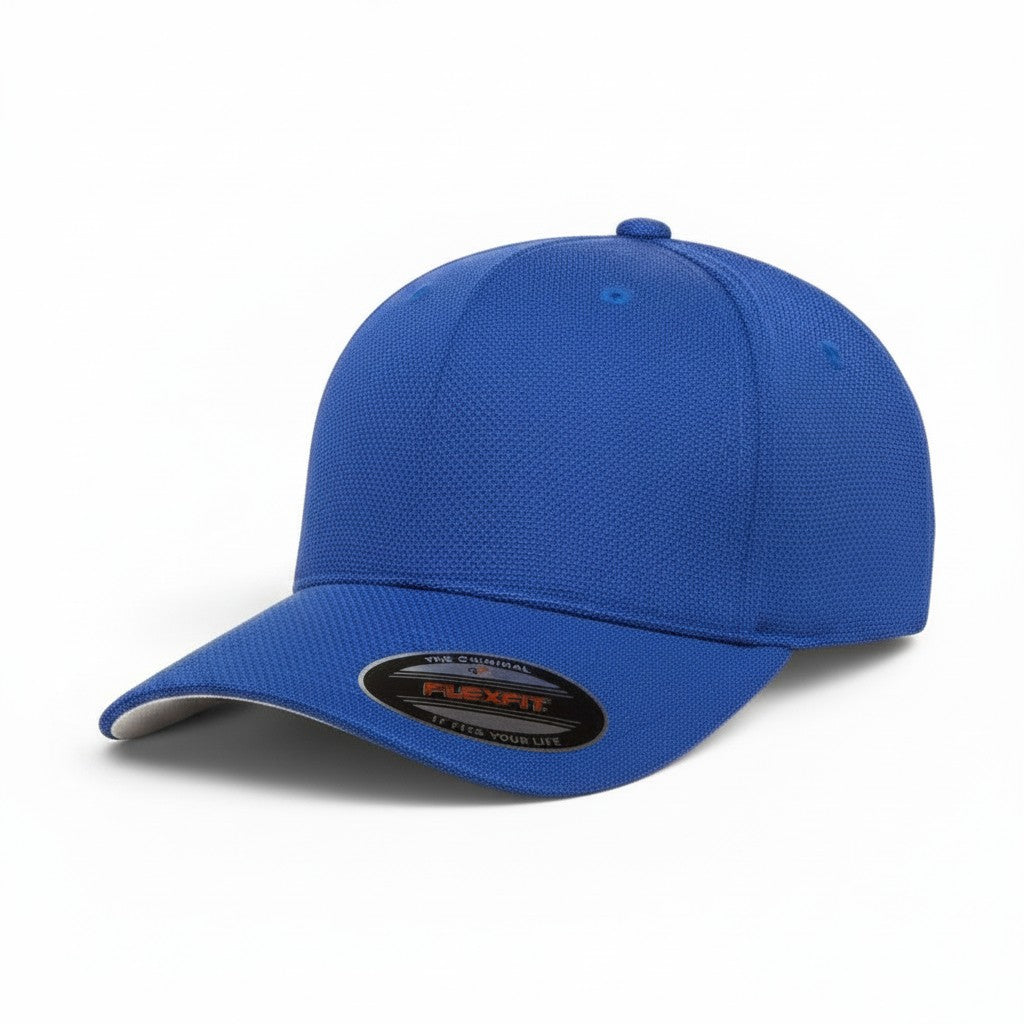 Flexfit: Blue Cool & Pique Mesh Stretch Fit Cap