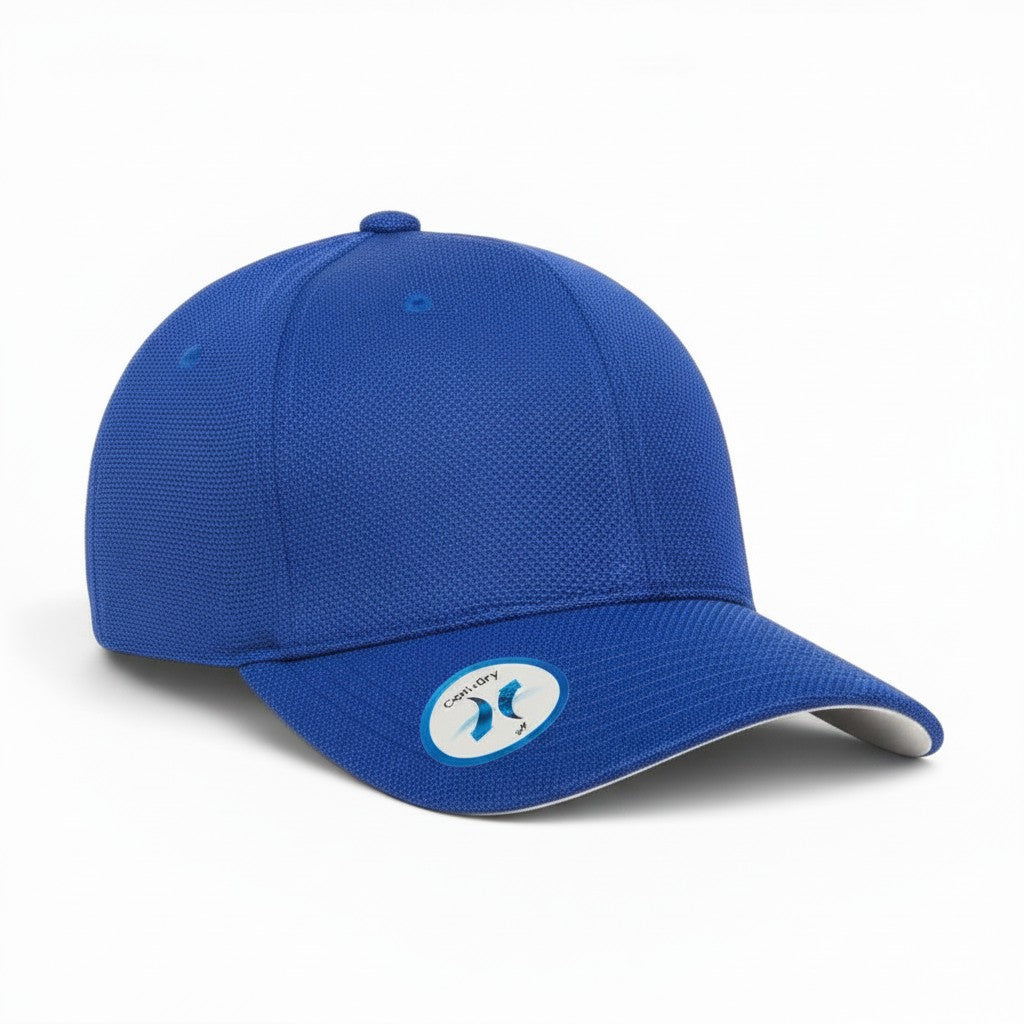 Flexfit: Blue Cool & Pique Mesh Stretch Fit Cap