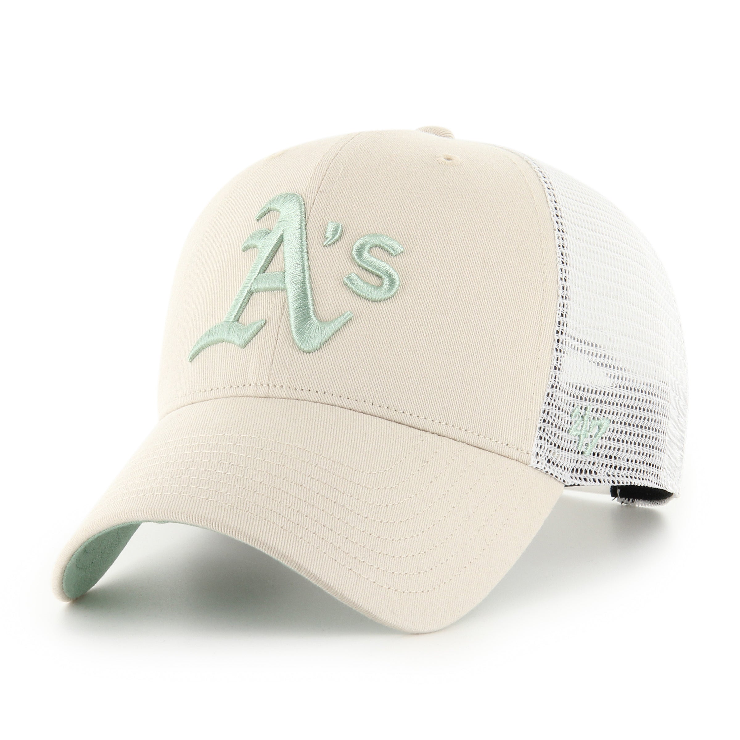Oakland Athletics Ballpark Mesh '47 MVP Bone Cap