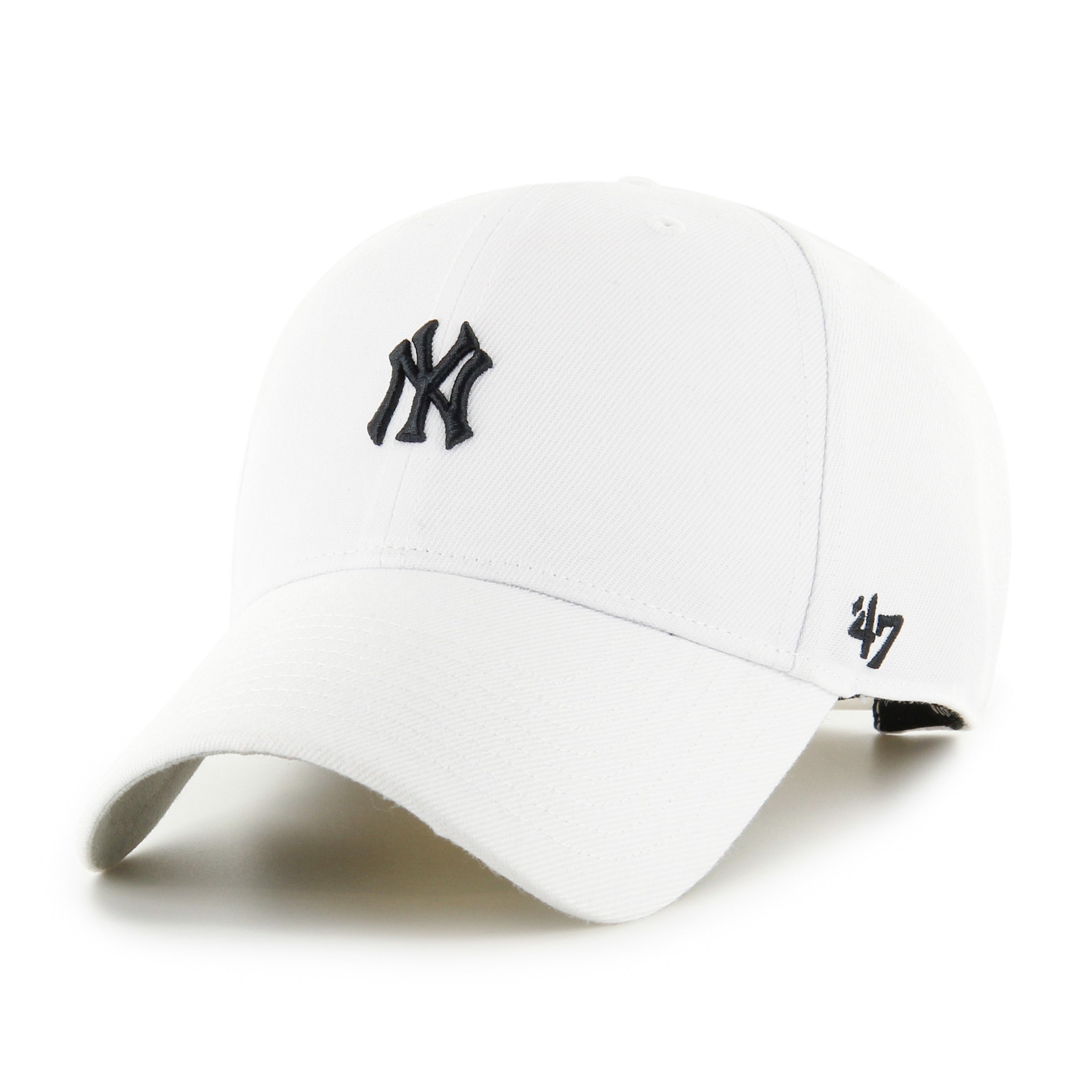 New York Yankees Base Runner Snap '47 MVP White Cap