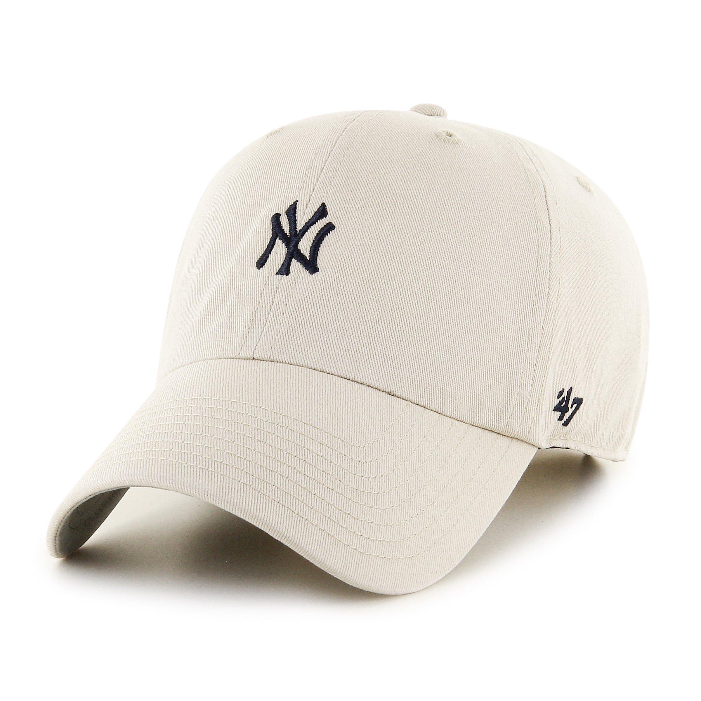 New York Yankees BASE RUNNER '47 Clean Up Beige Cap