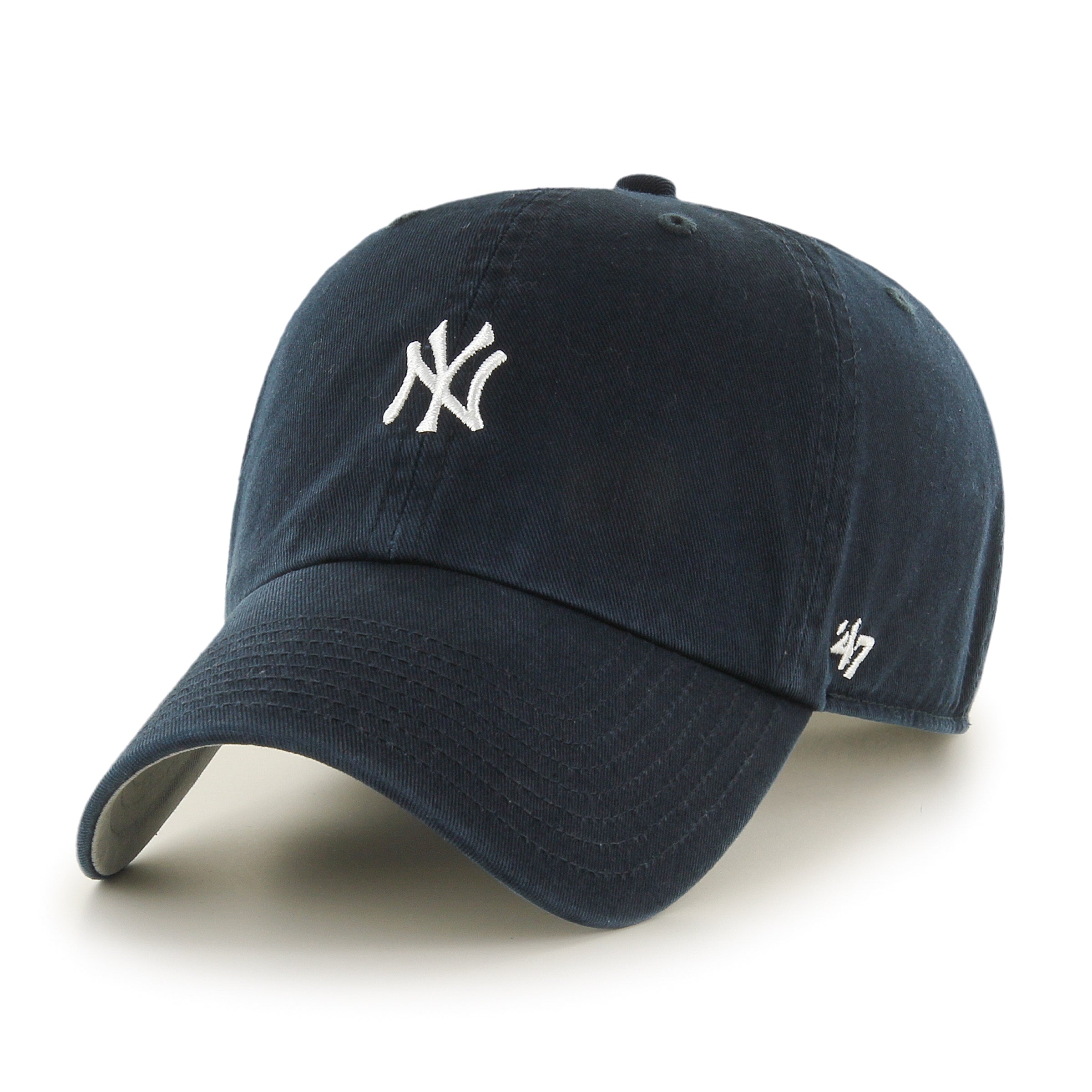 New York Yankees BASE RUNNER '47 Clean Up Navy Cap