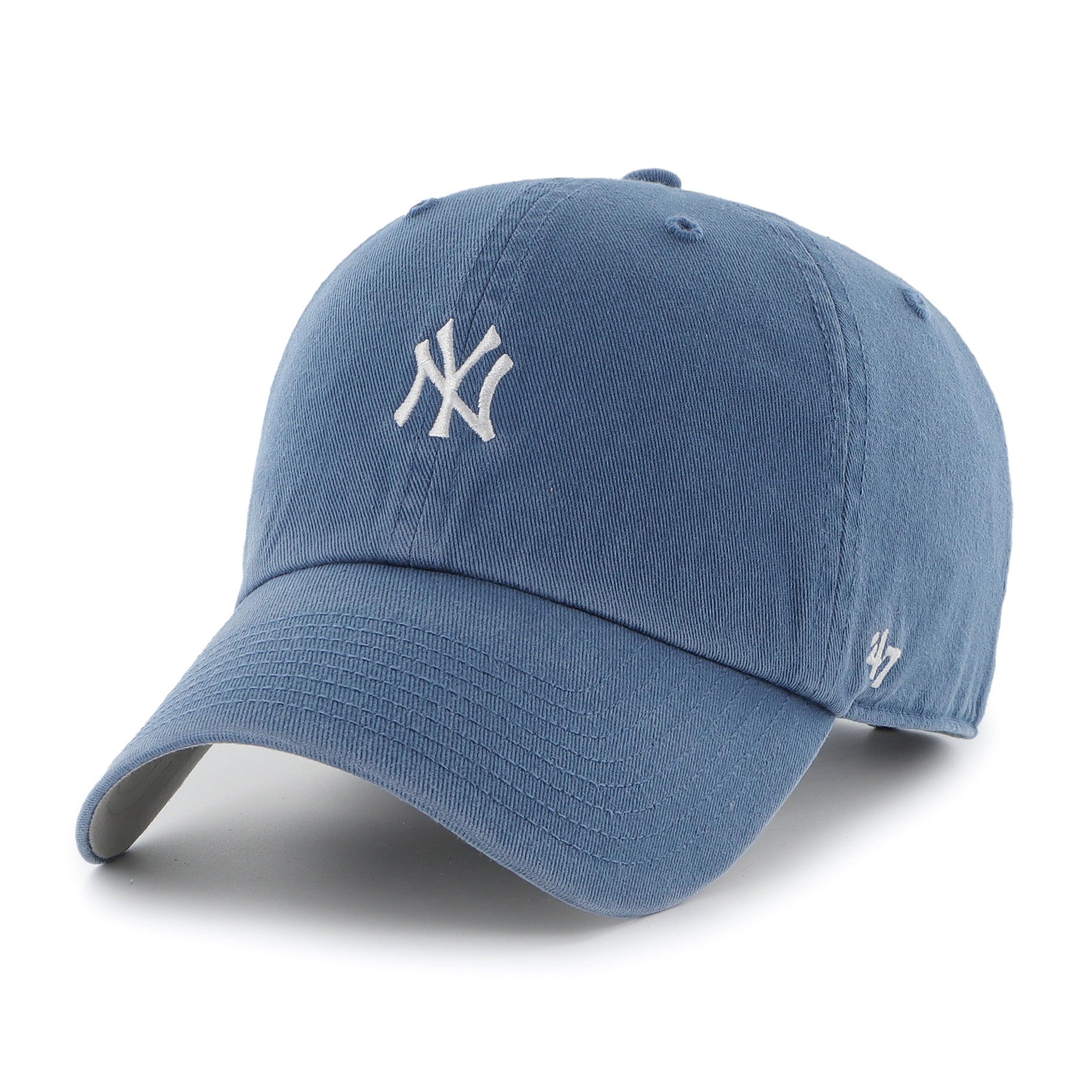 New York Yankees BASE RUNNER '47 Clean Up Timber Blue Cap