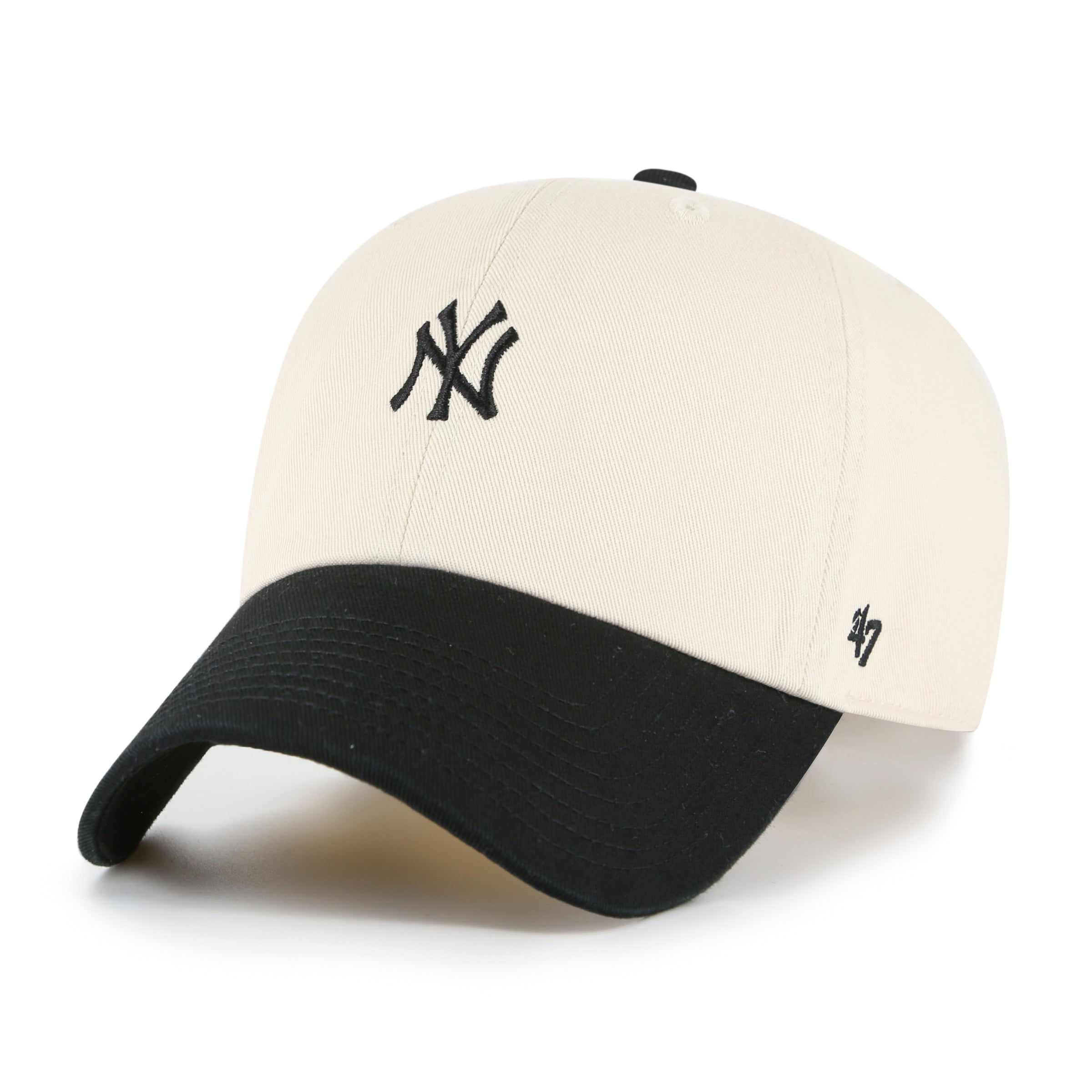 New York Yankees Base Runner TT ’47 CLEAN UP Beige Cap