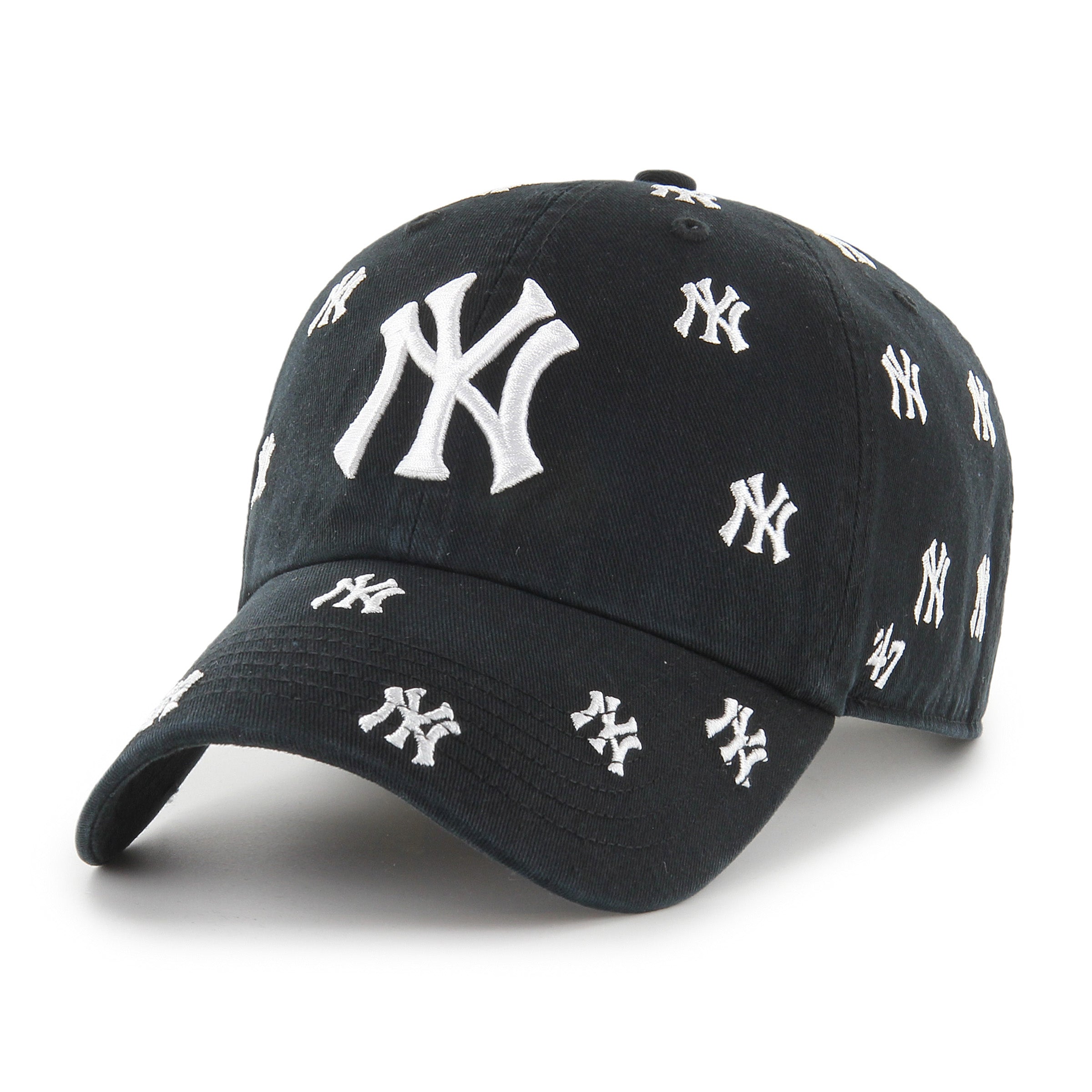 New York Yankees Confetti ’47 Clean Up Black Cap