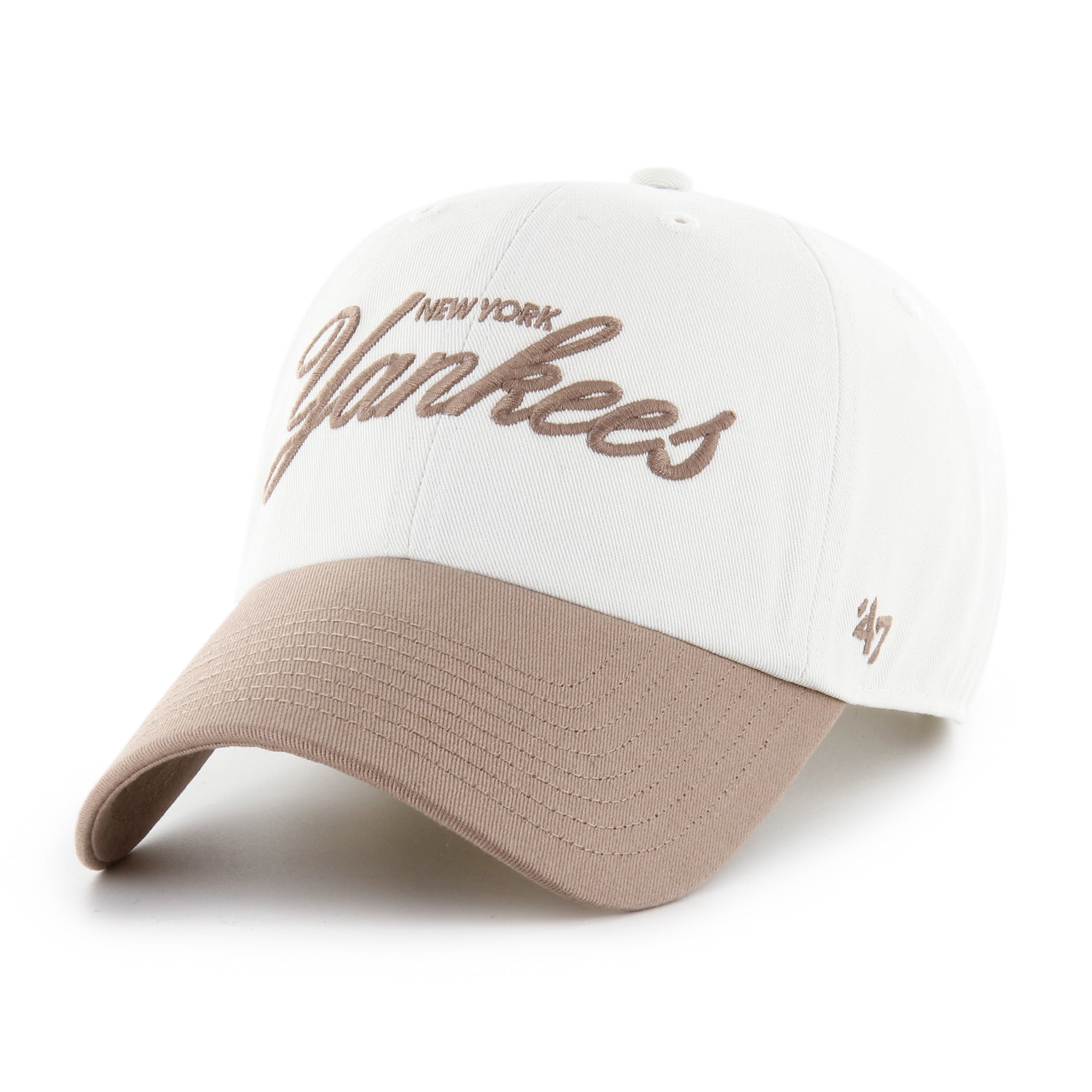 New York Yankees Foundational TT ’47 CLEAN UP Sandstone Cap