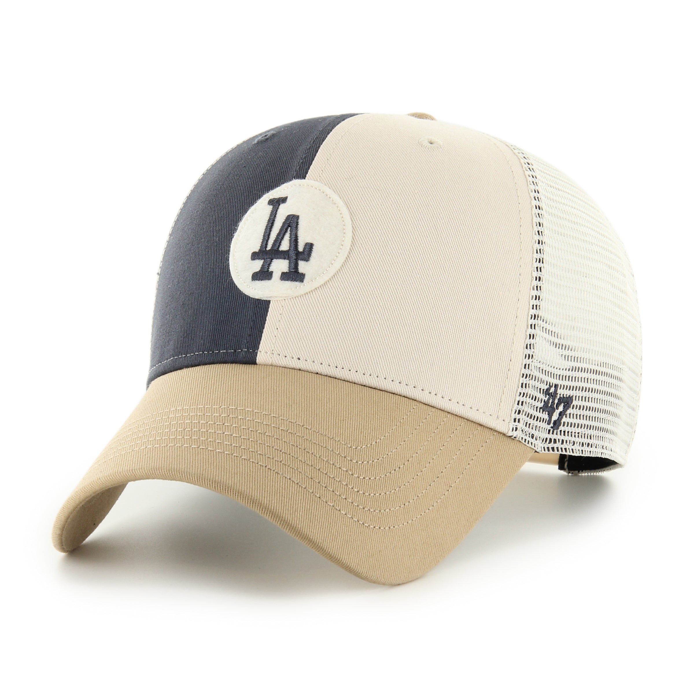 Los Angeles Dodgers Melrose Mesh 47 MVP Bone Cap