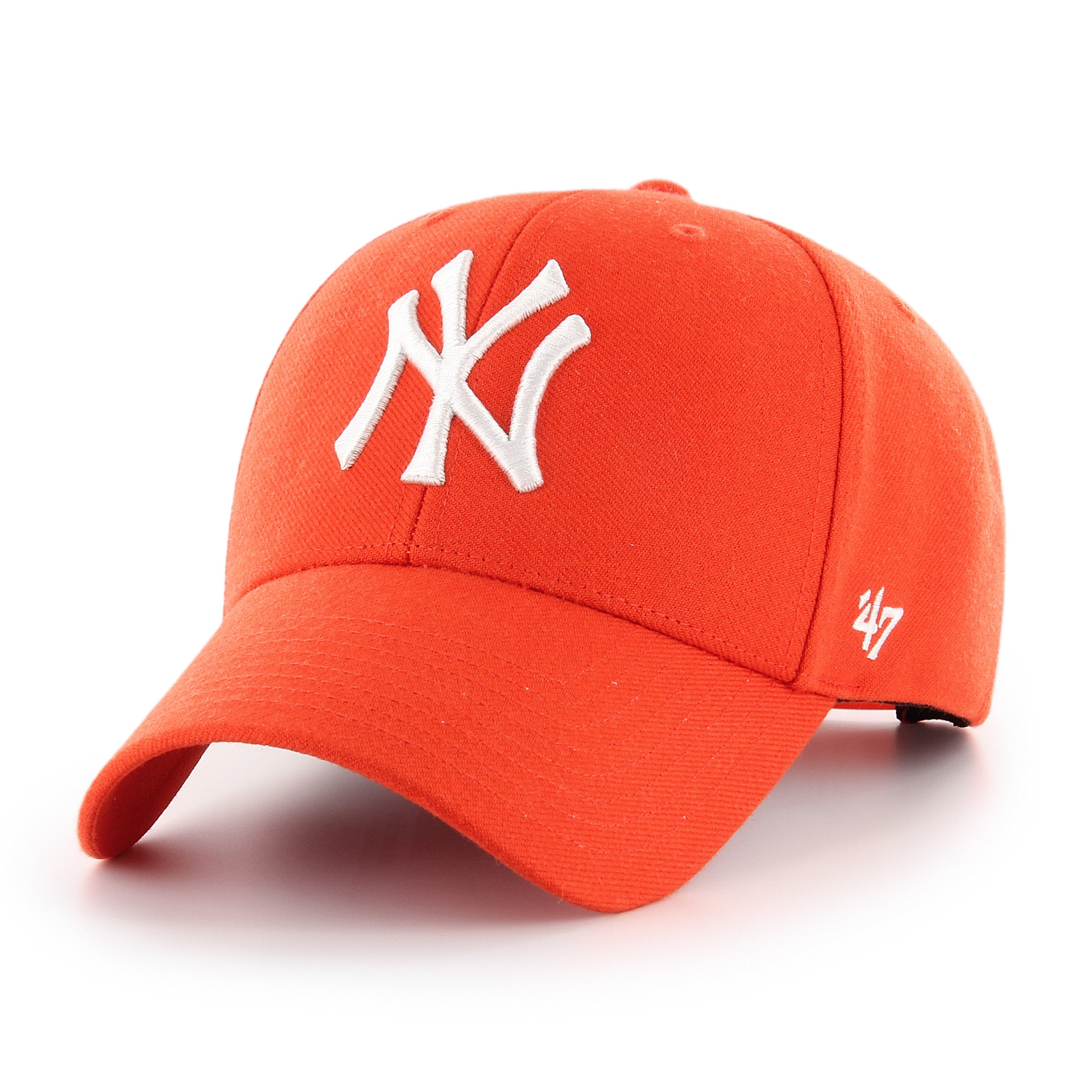 New York Yankees '47 MVP SNAPBACK Vibrant Orange Cap