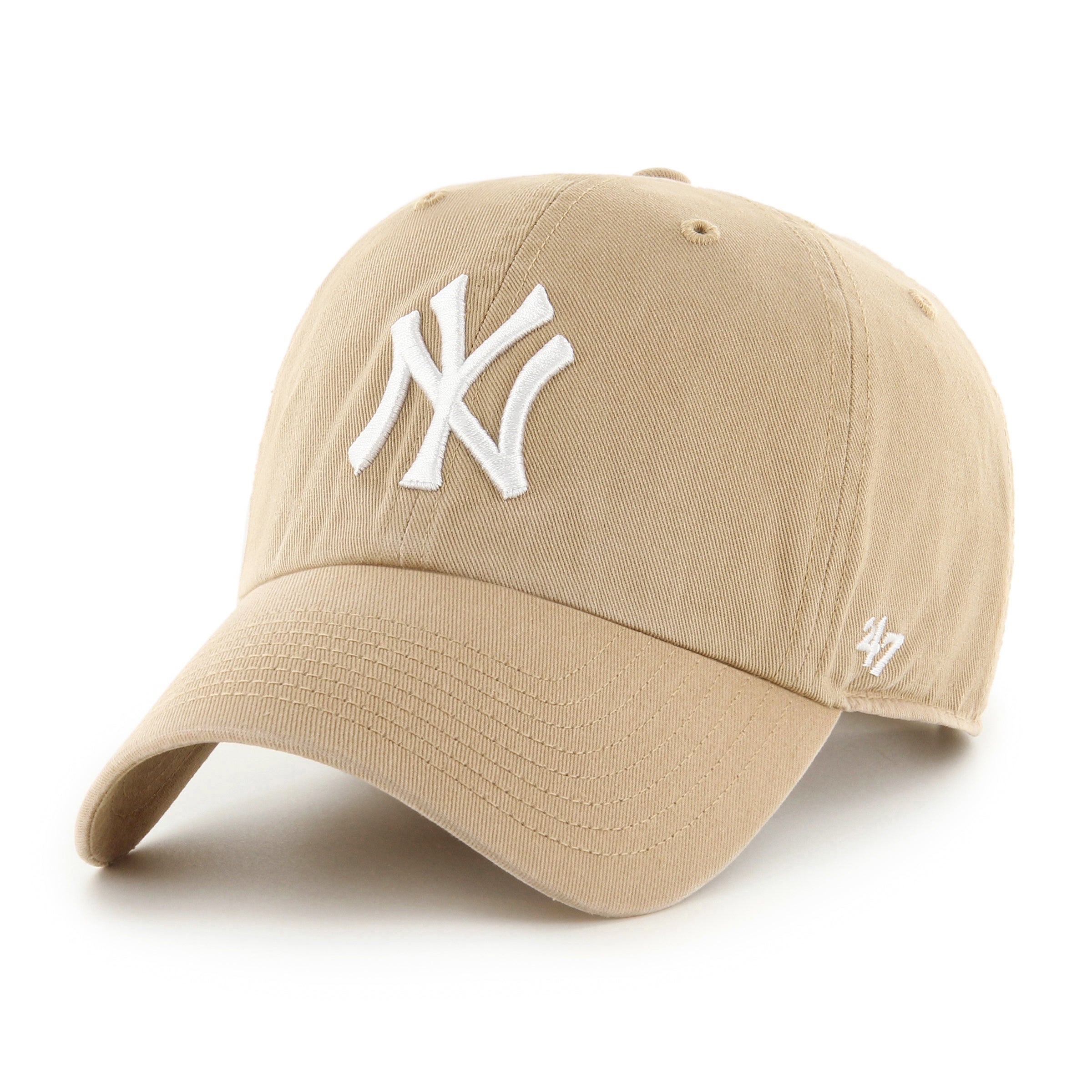 New York Yankees '47 CLEAN UP Khaki Cap