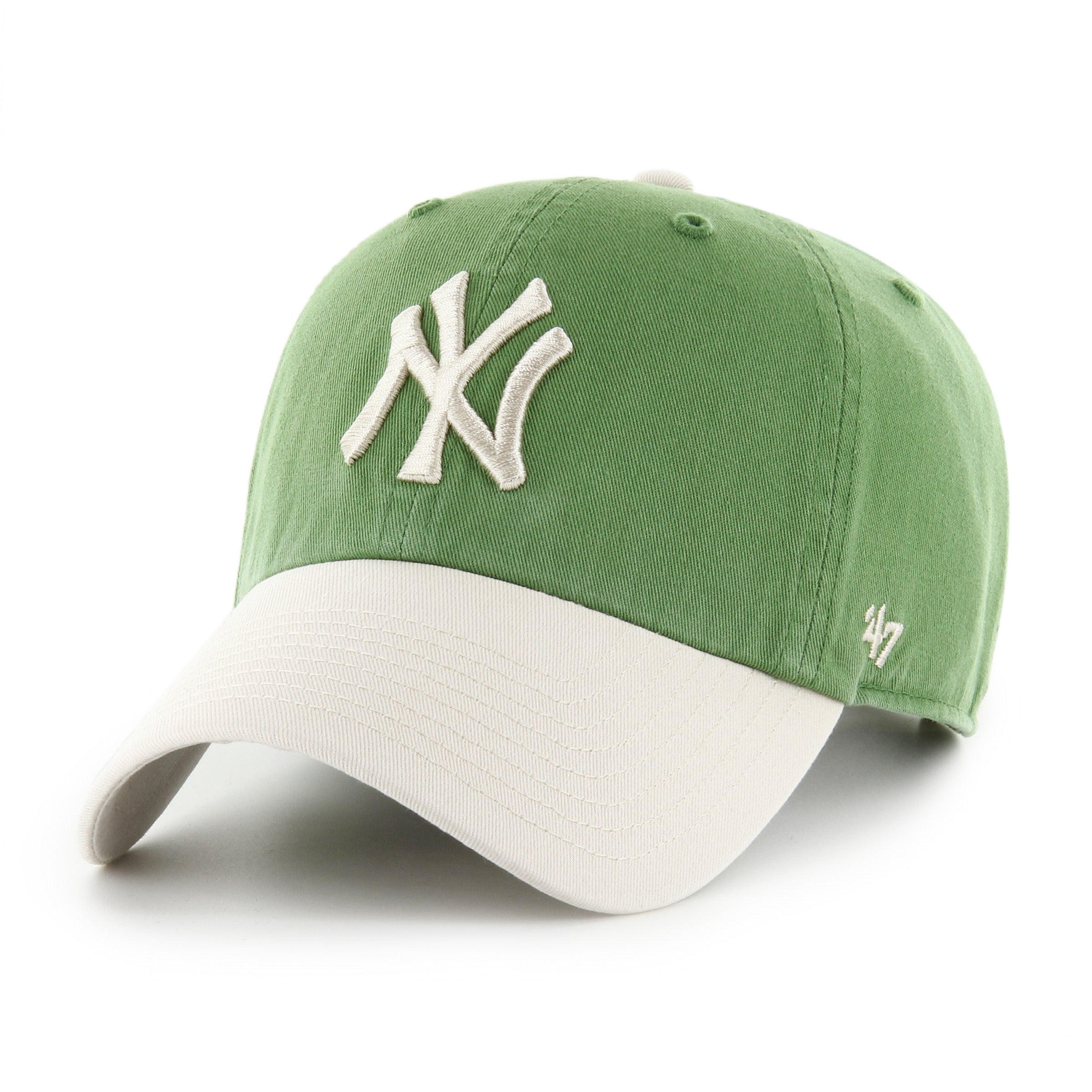New York Yankees Two Tone ’47 CLEAN UP Fatigue Green Cap