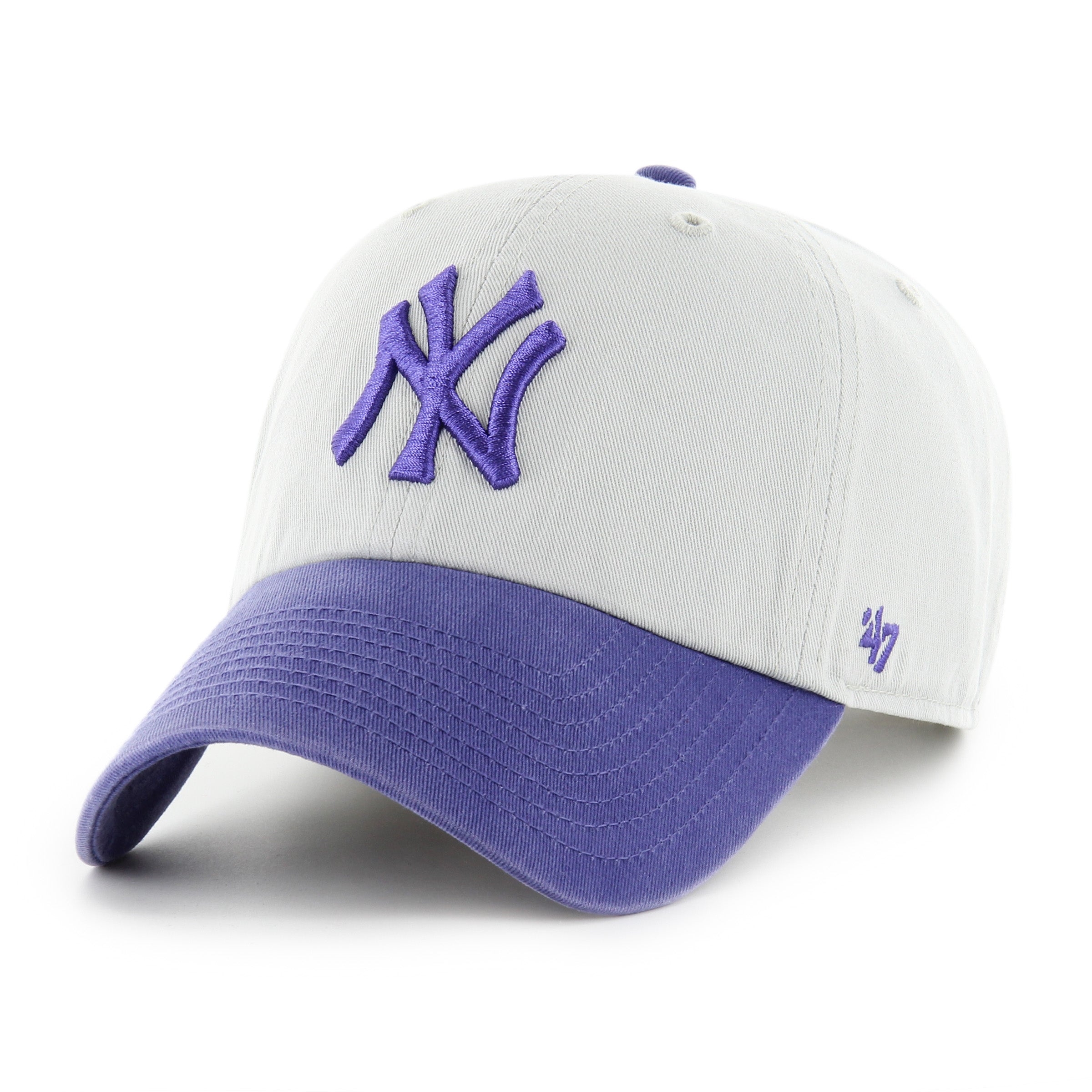 New York Yankees Two Tone ’47 CLEAN UP Grey Cap