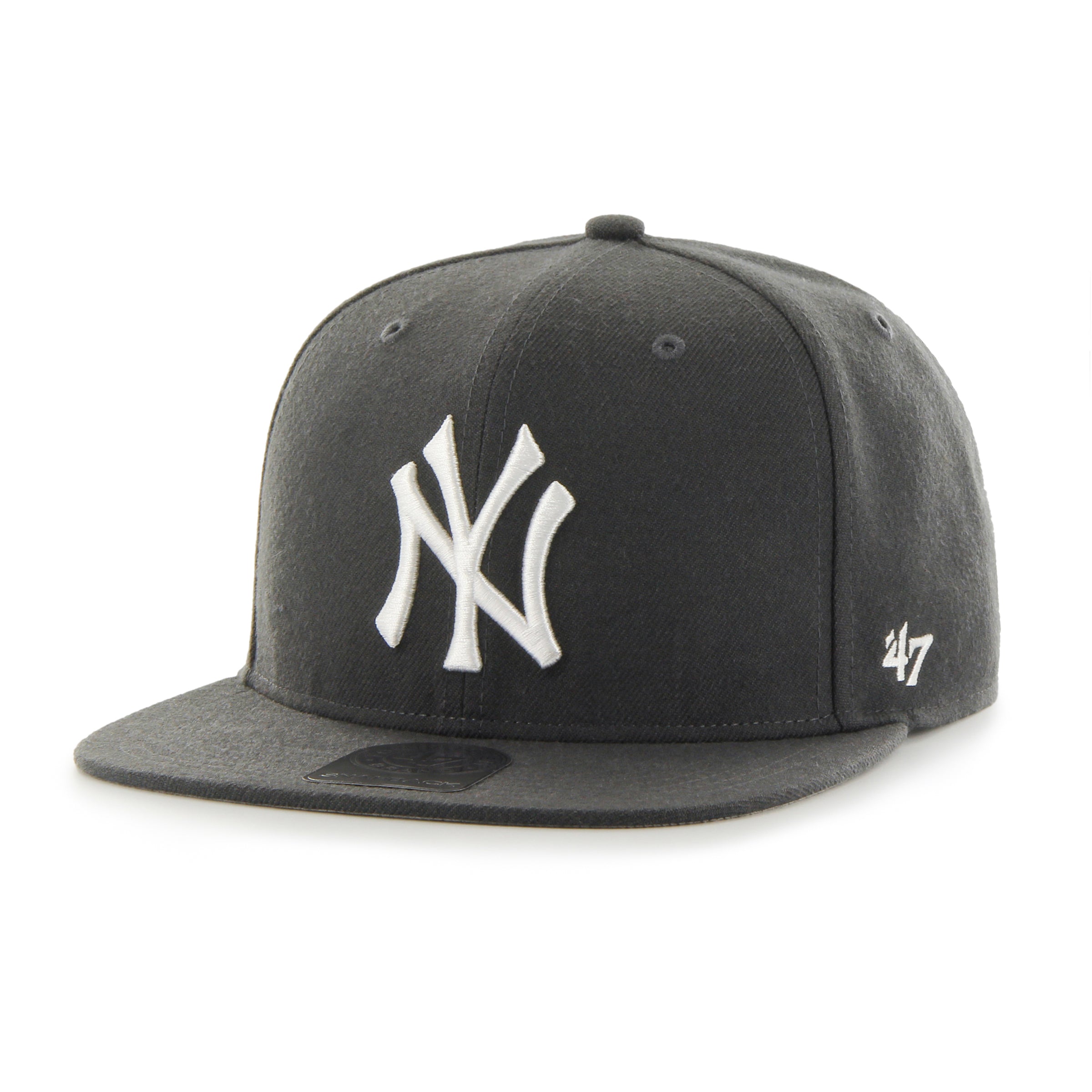 New York Yankees No Shot '47 CAPTAIN Charcoal Cap