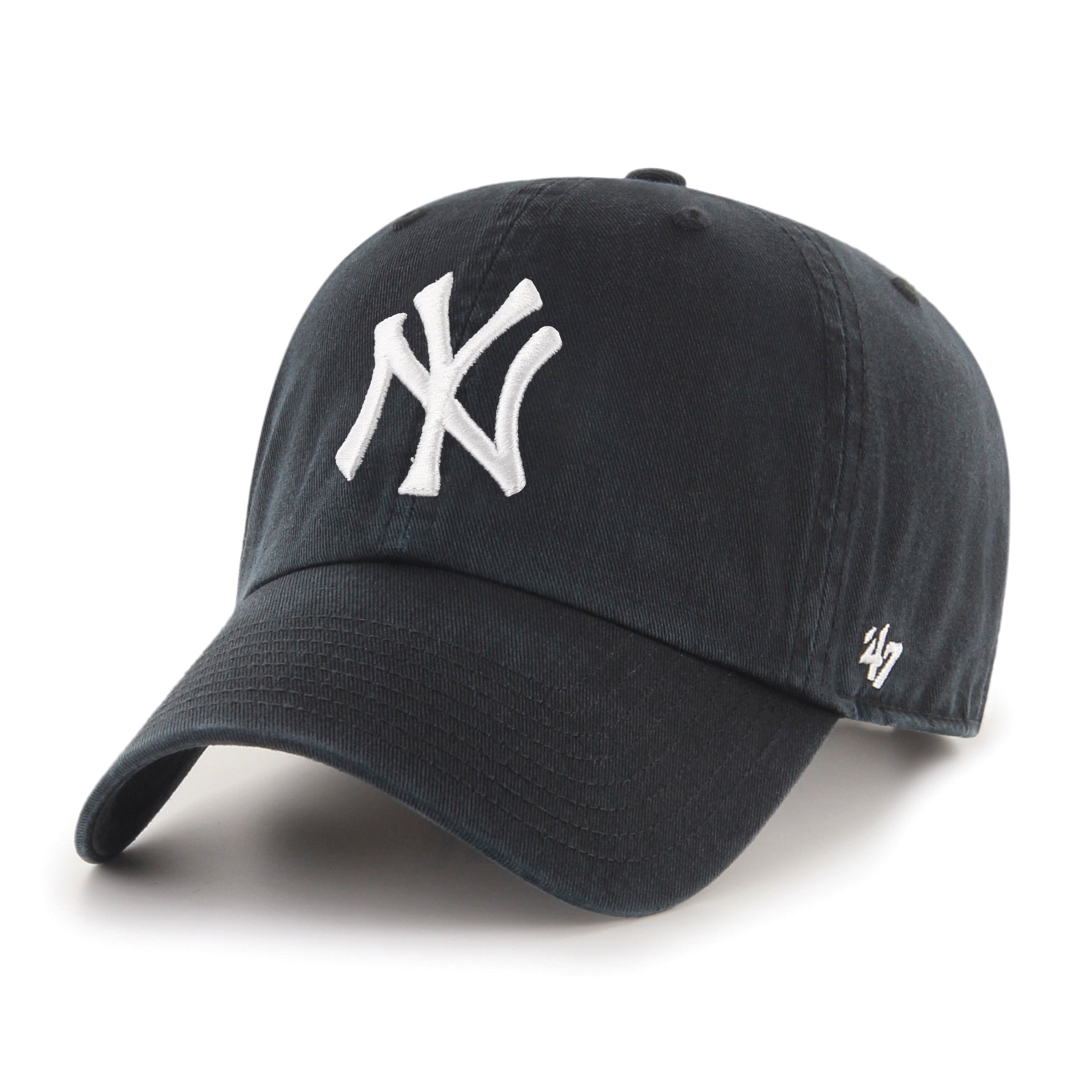 New York Yankees '47 CLEAN UP Black Cap