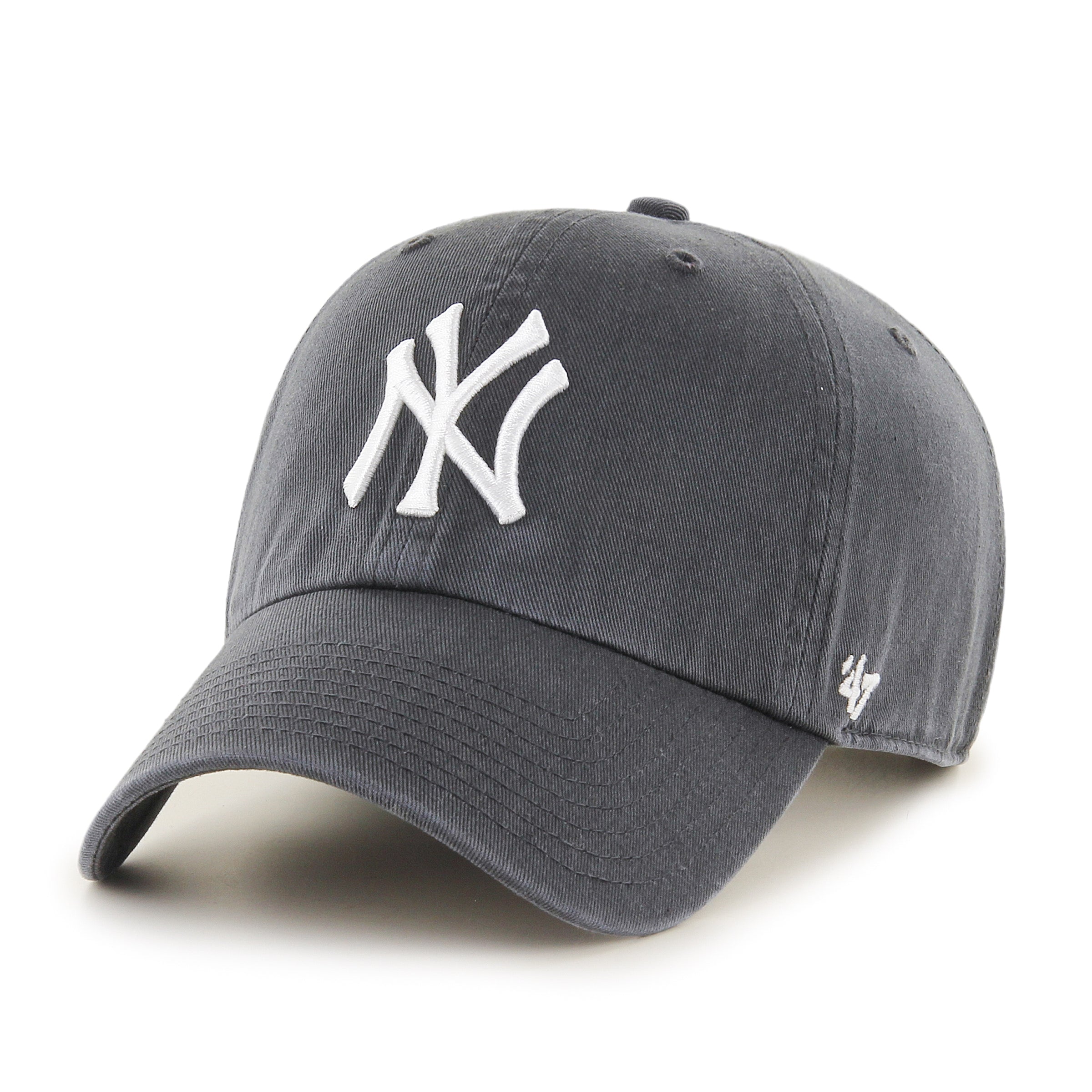 New York Yankees '47 CLEAN UP Charcoal Cap