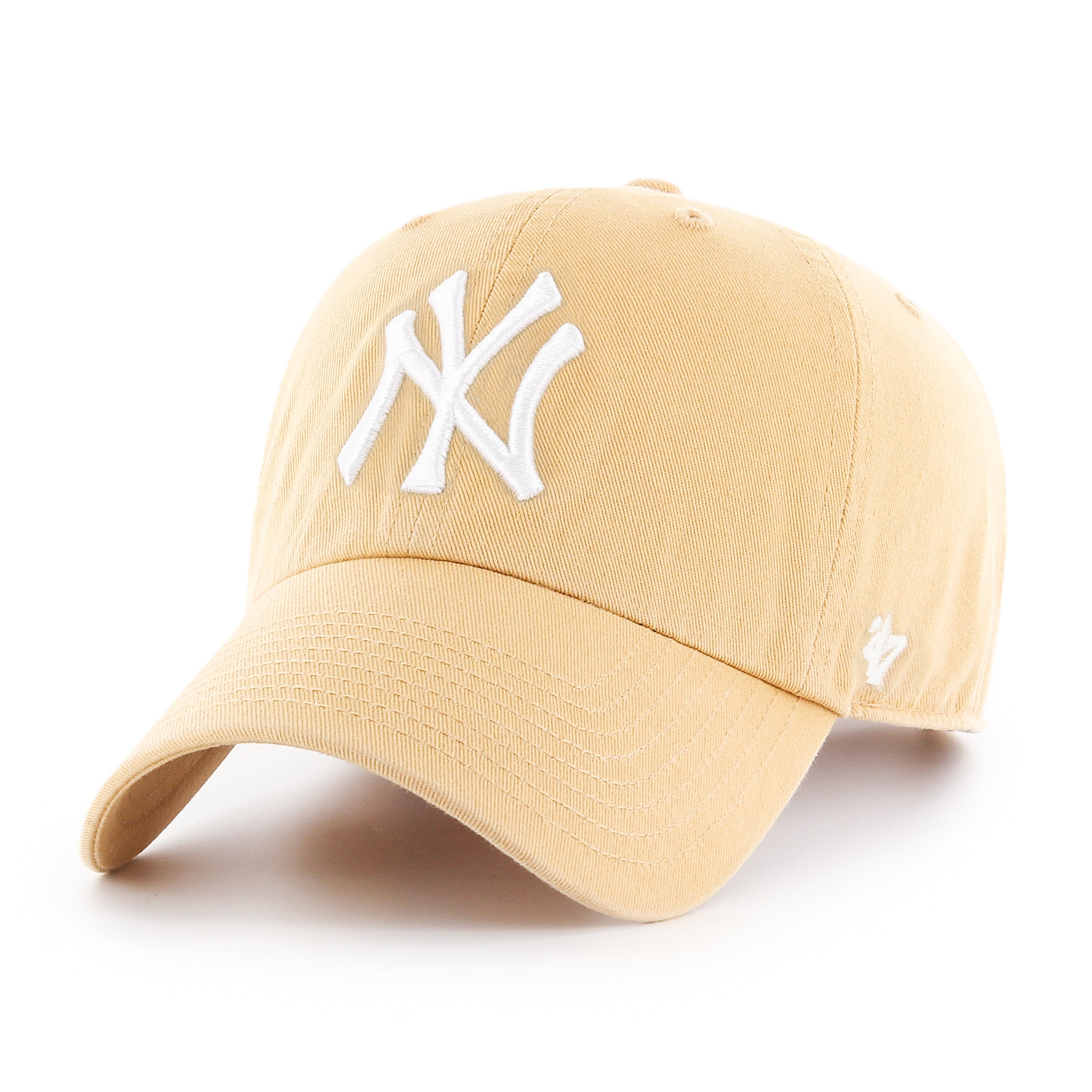 New York Yankees '47 CLEAN UP Light Tan Cap