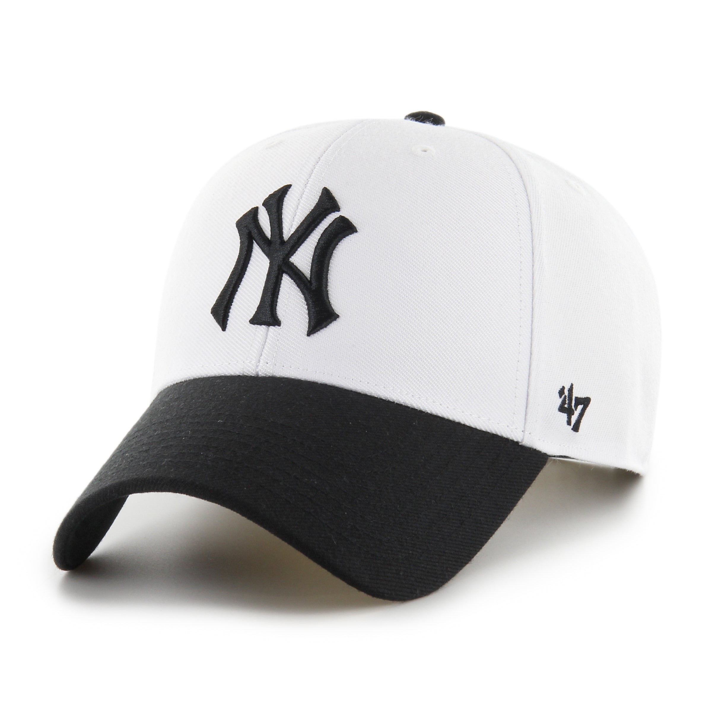 New York Yankees Sure Shot Snapback TT ’47 MVP White Cap