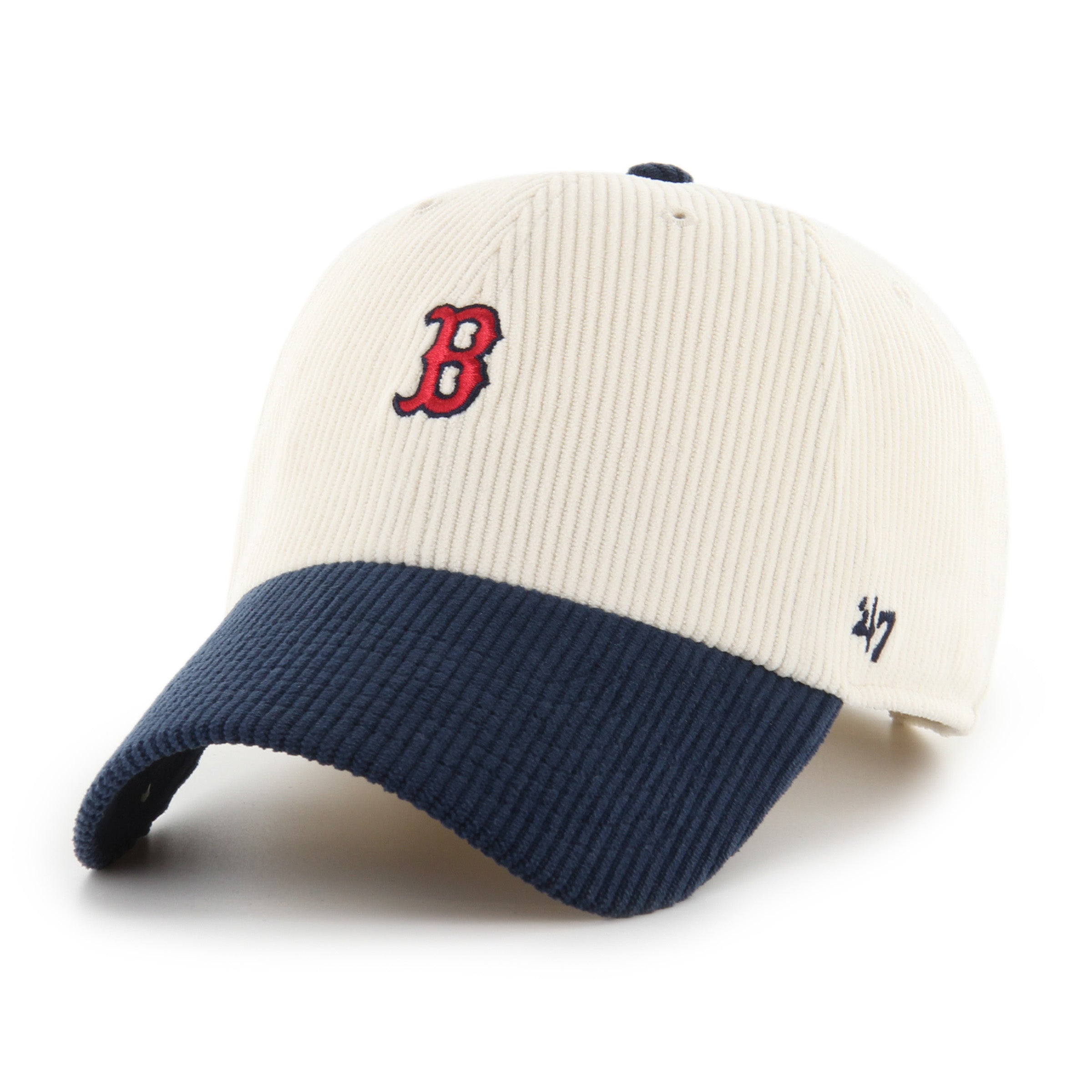 Boston Red Sox Cord Base Runner TT ’47 CLEAN UP Beige Cap