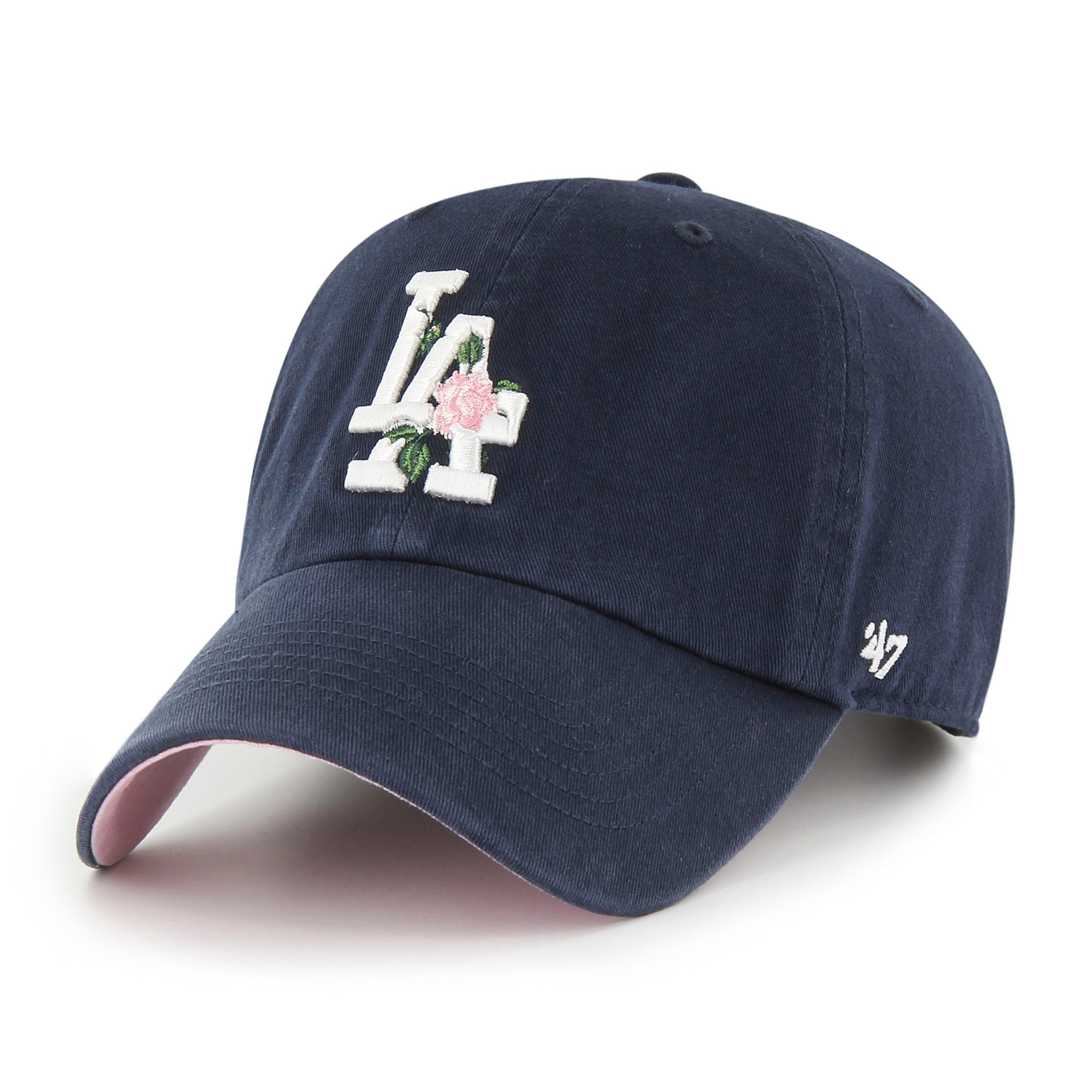 LA Dodgers Thorn ’47 CLEAN UP Navy Cap