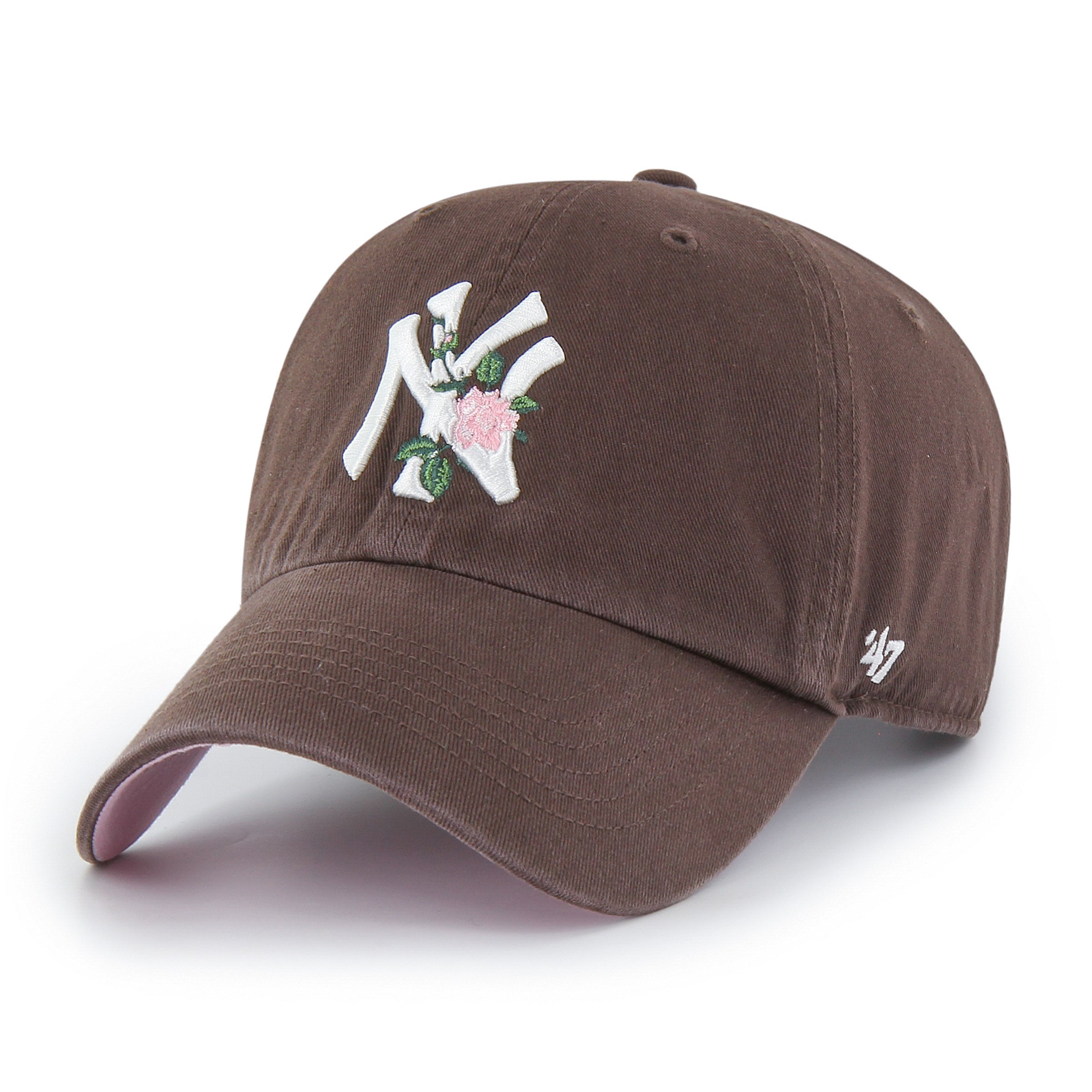 New York Yankees Thorn '47 CLEAN UP Brown Cap