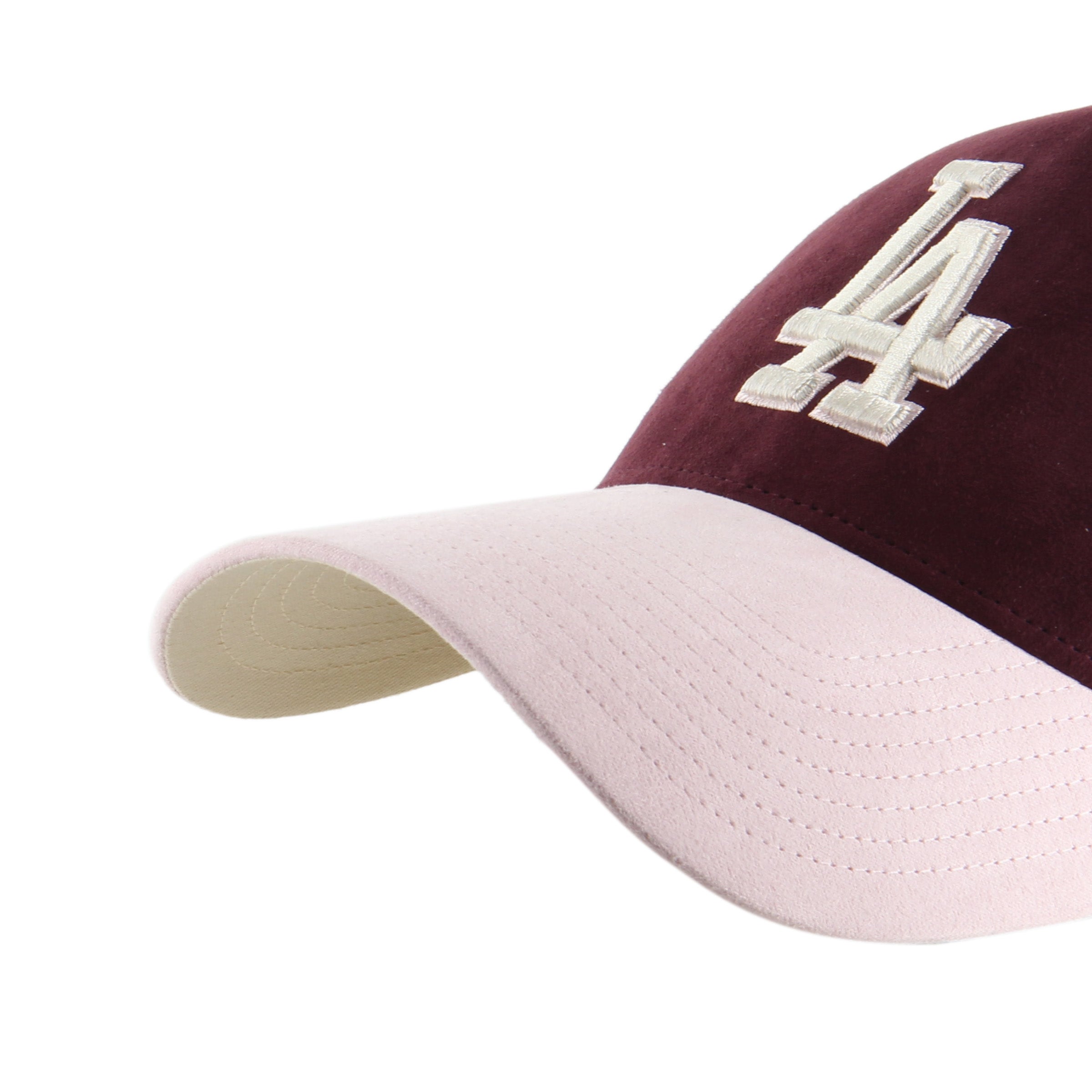 LA Dodgers Ultrasuede ’47 MVP DT Dark Maroon Cap