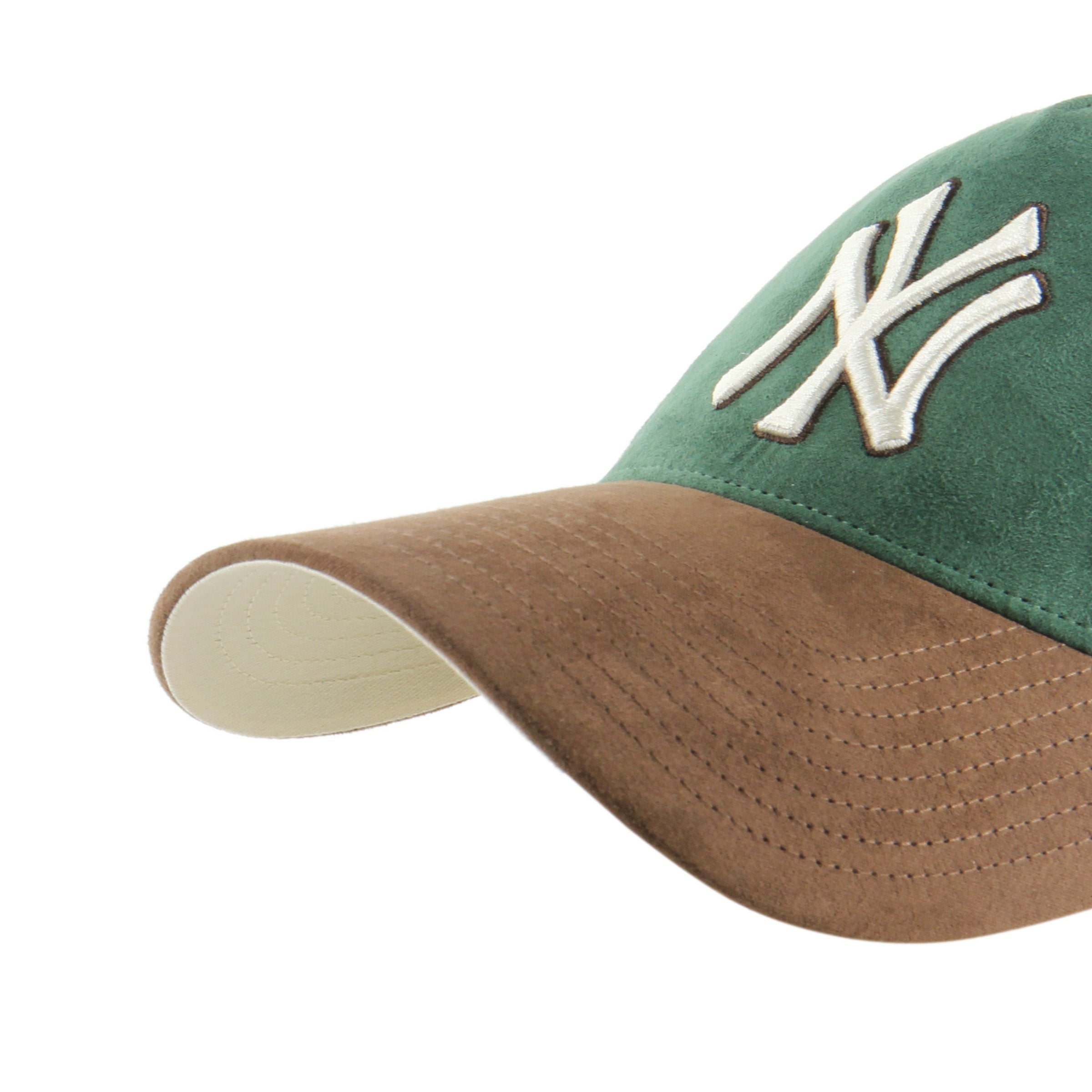 New York Yankees Ultrasuede ’47 MVP DT Dark Green Cap
