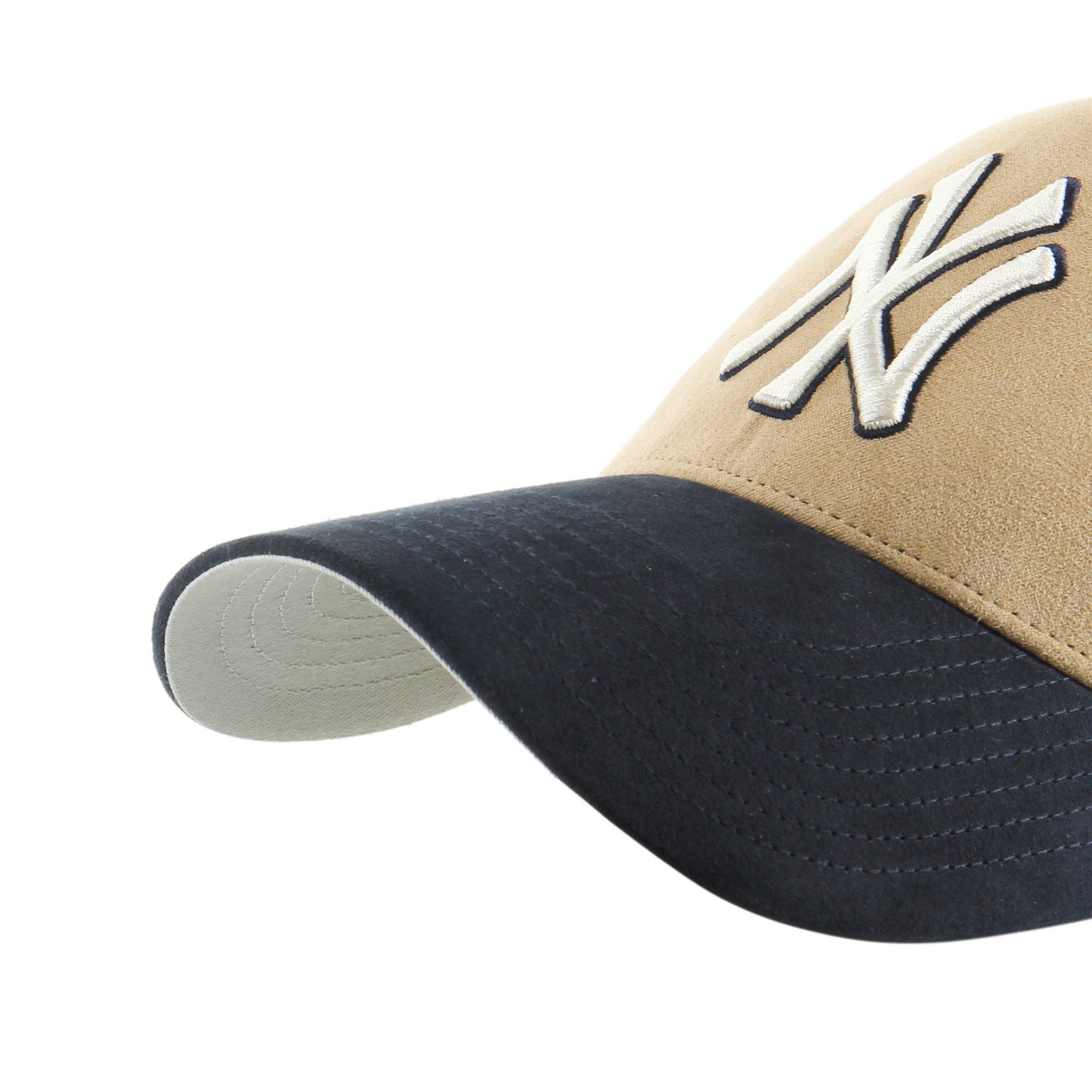 New York Yankees Ultrasuede ’47 MVP DT Khaki Cap