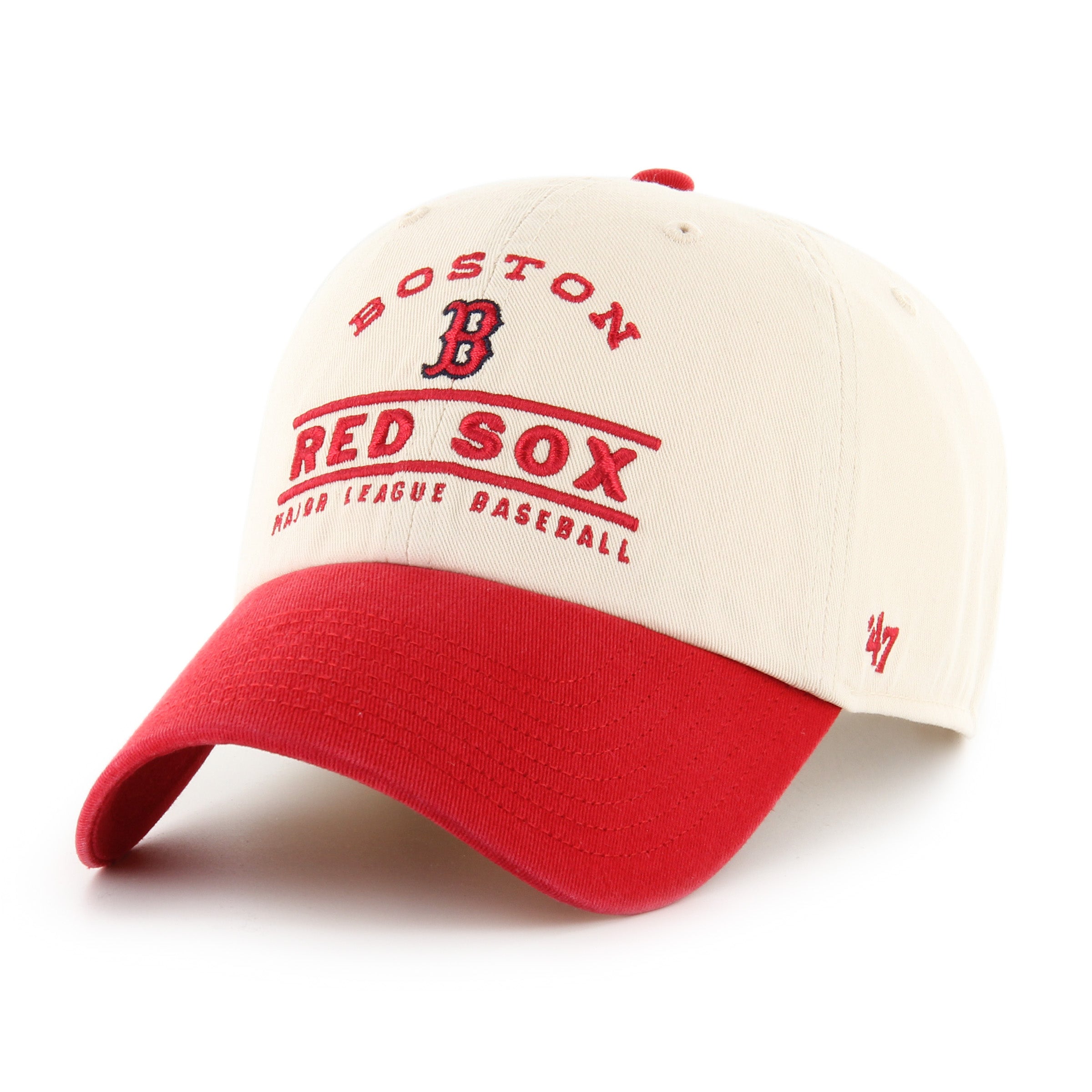 Boston Red Sox Windham ’47 CLEAN UP Beige Cap