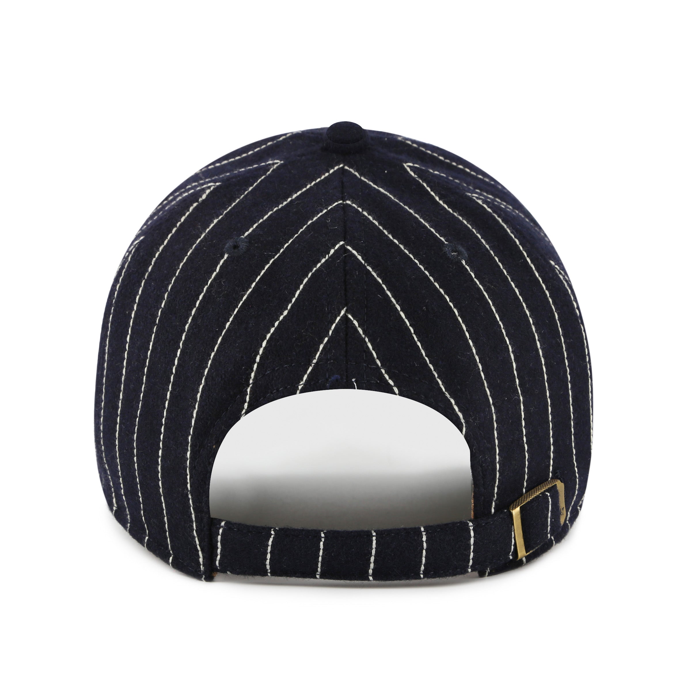 New York Yankees Wool Pinstripe ’47 CLEAN UP Navy Cap