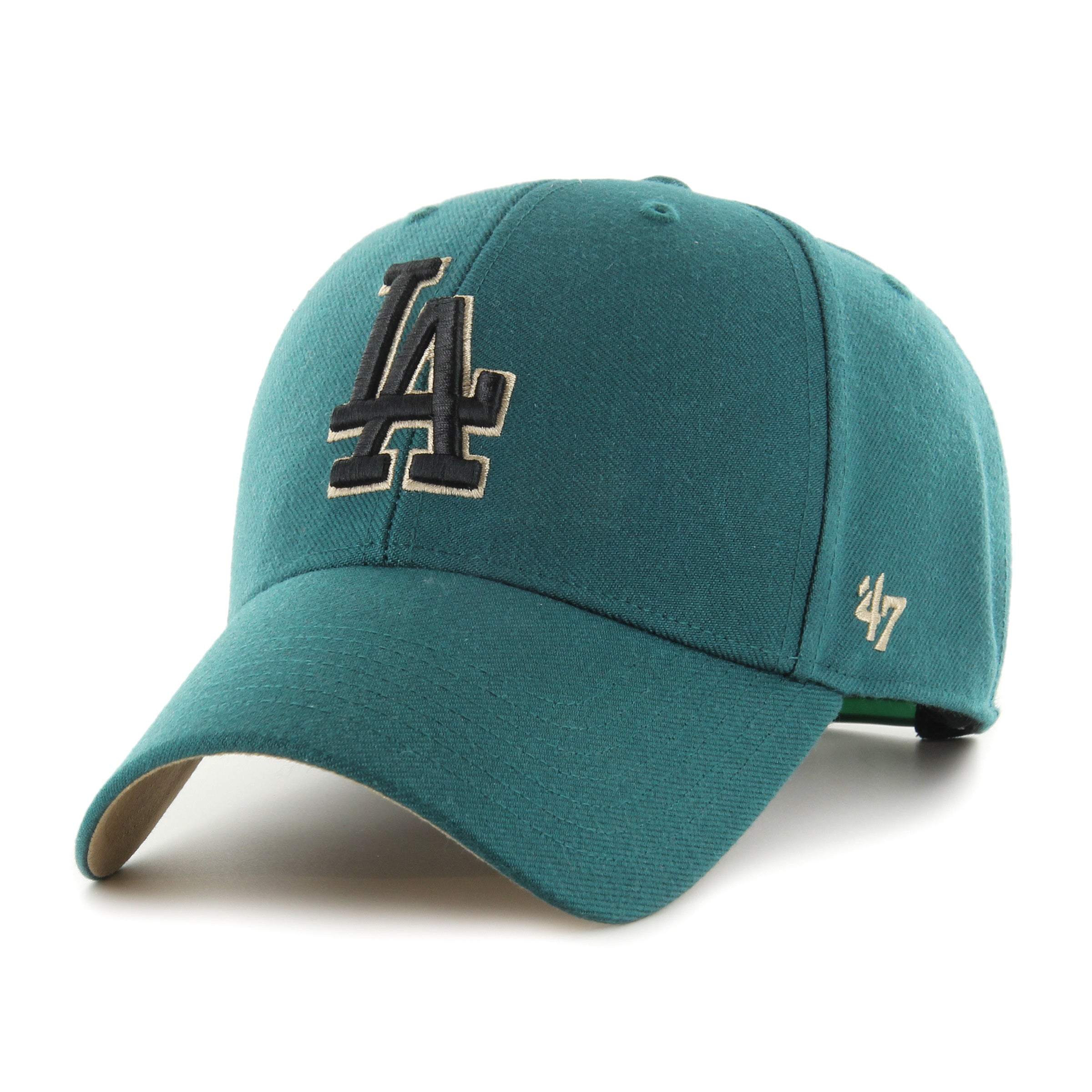 Los Angeles Dodgers Sure Shot Snapback '47 MVP Pacific Green Cap