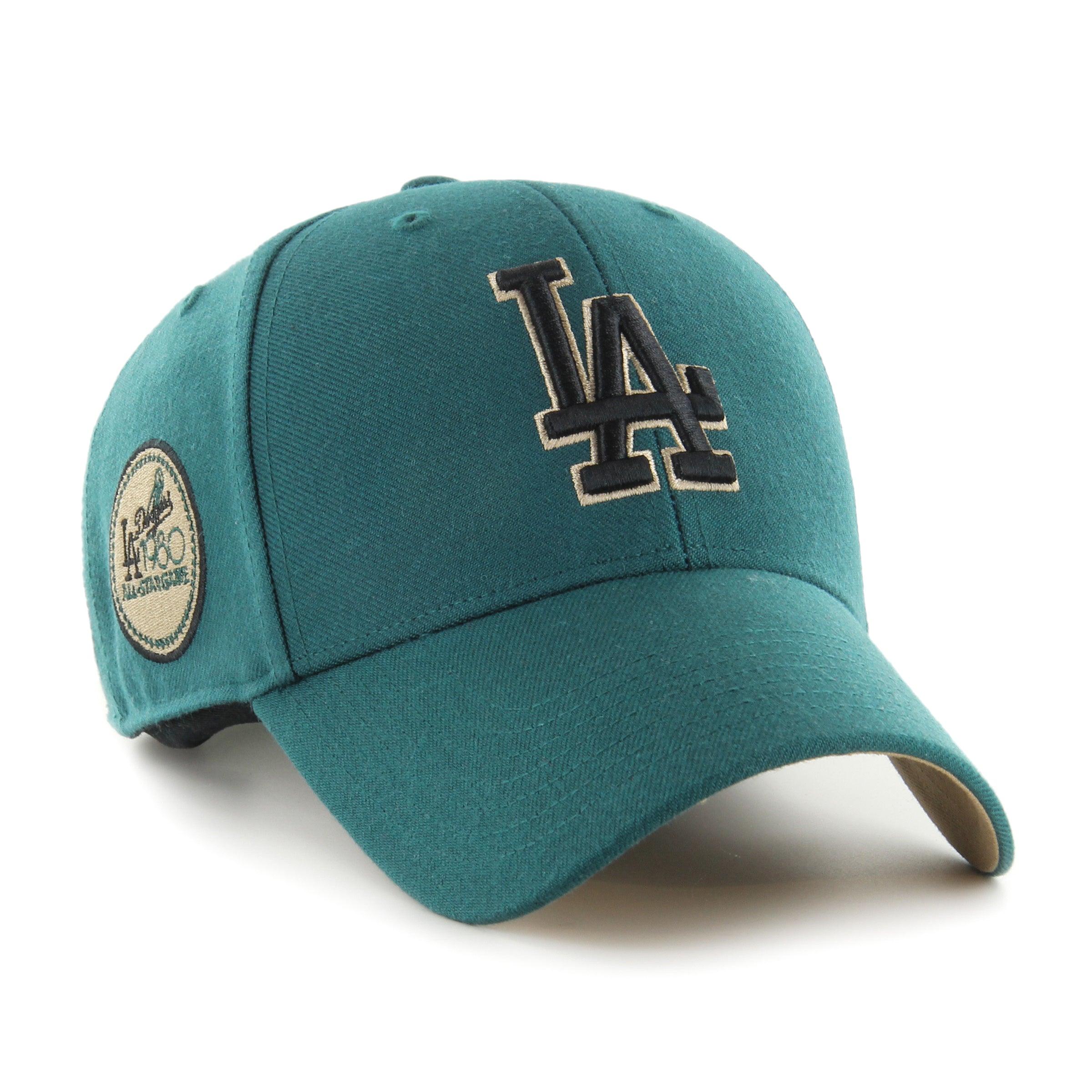 Los Angeles Dodgers Sure Shot Snapback '47 MVP Pacific Green Cap