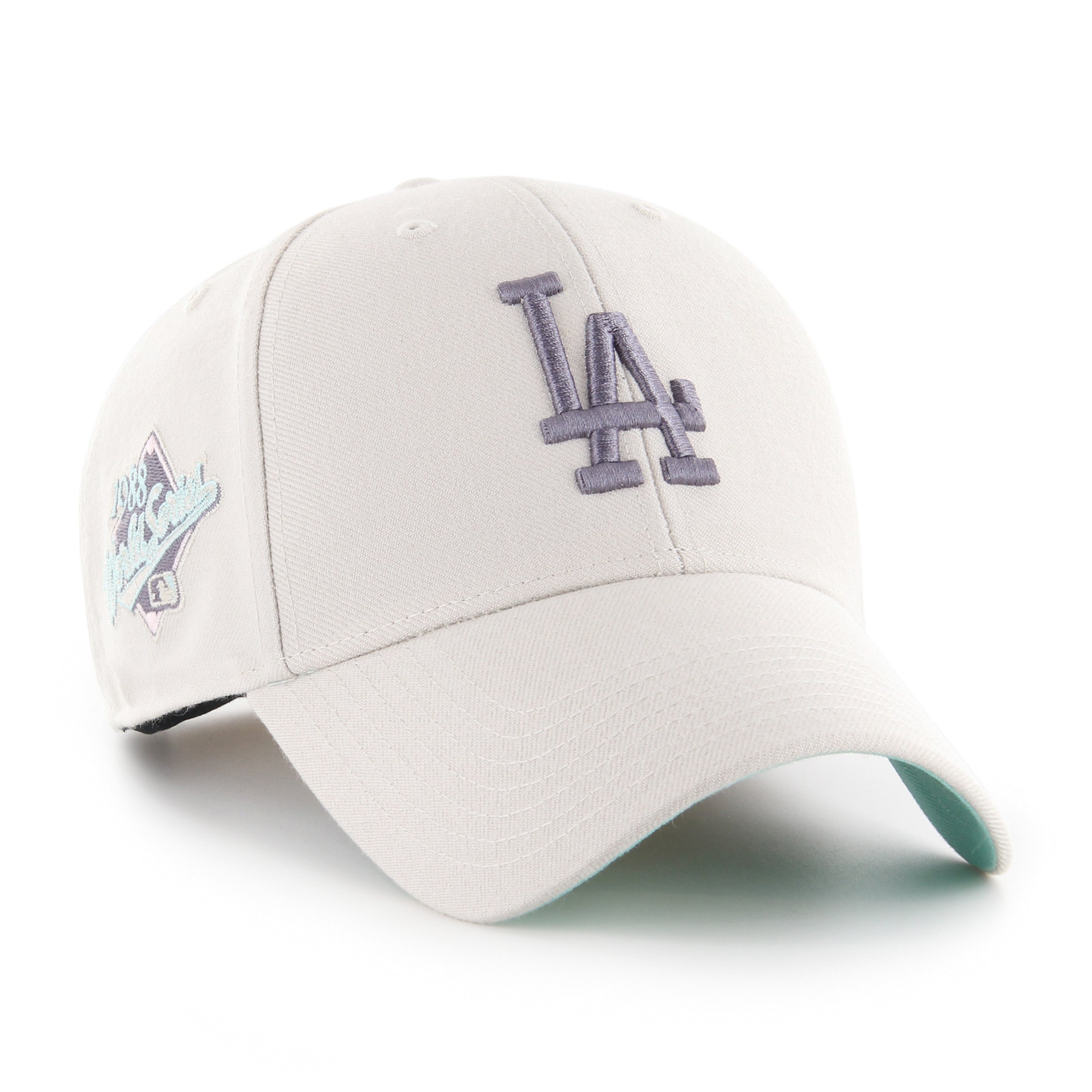 Los Angeles Dodgers Sure Shot Snapback 47 MVP Bone Cap