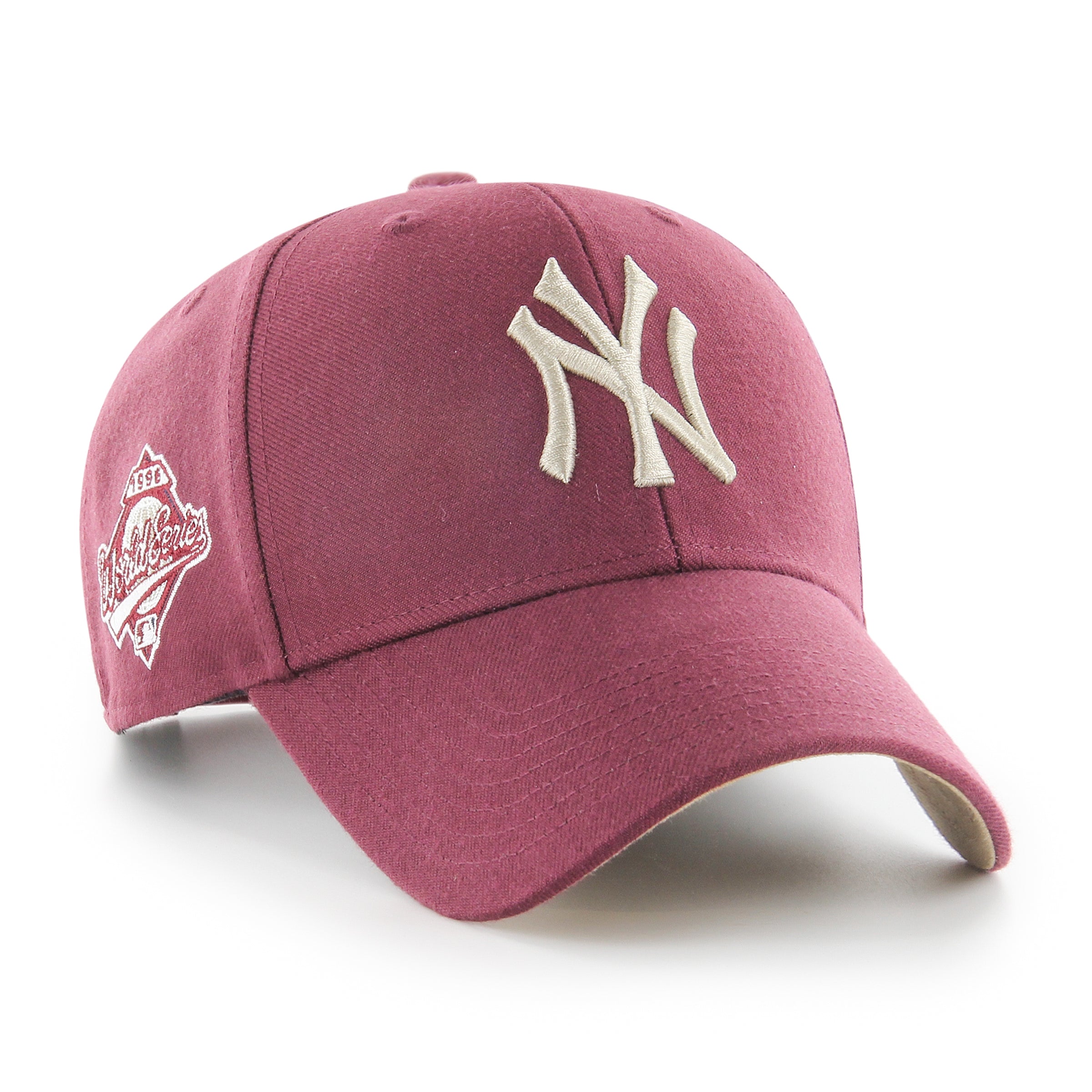 New York Yankees Sure Shot Snapback '47 MVP Dark Maroon Cap