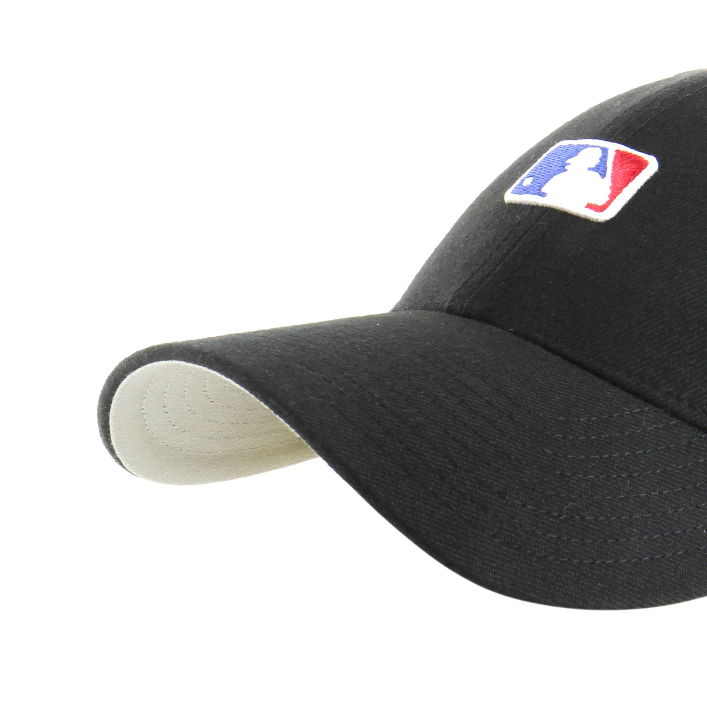 Batter Man Logo Base Runner Snap '47 MVP Black Cap