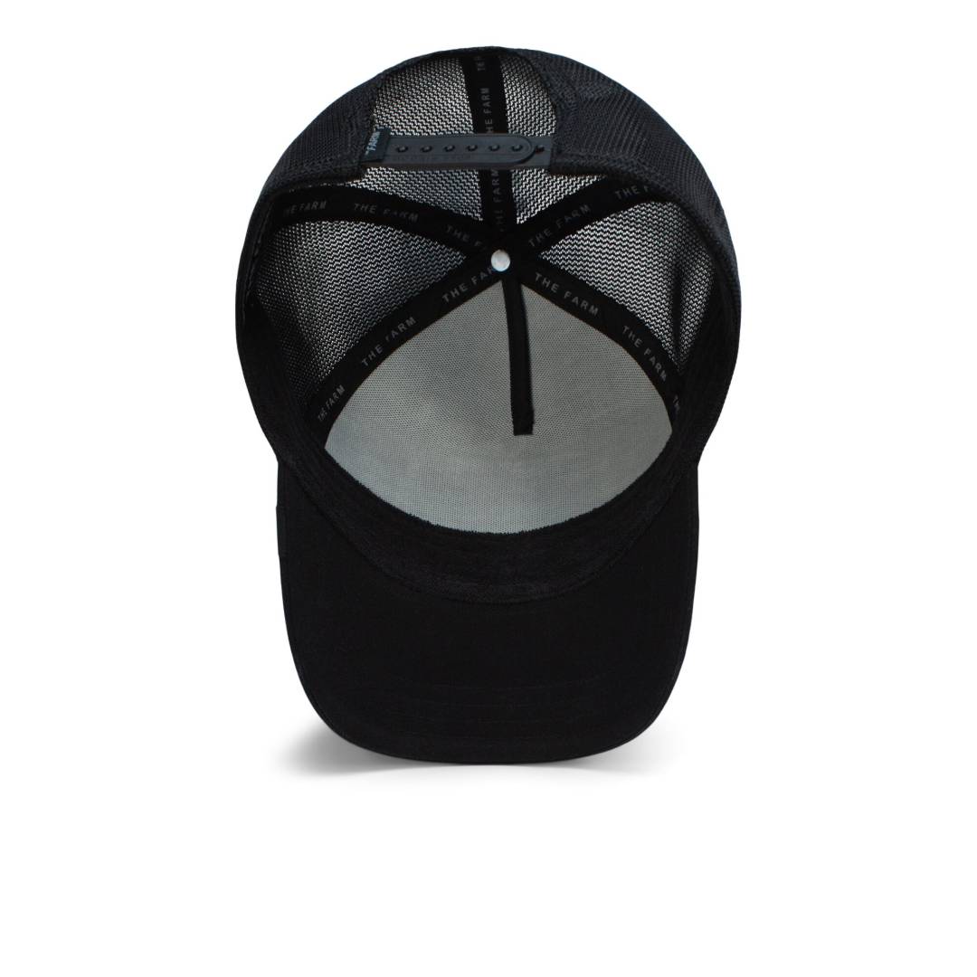 The GOAT Black Trucker Cap