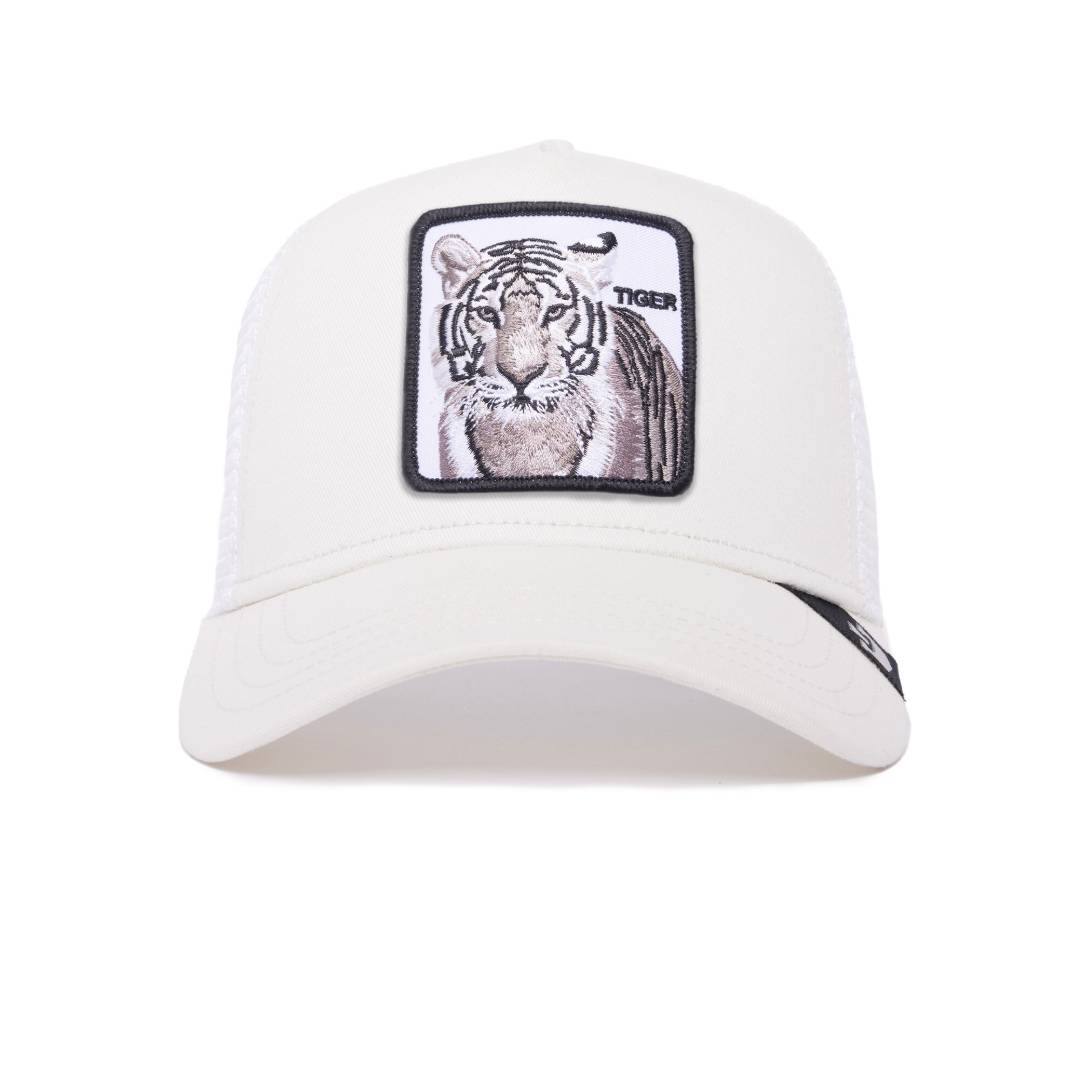 The White Tiger Off White Trucker Cap