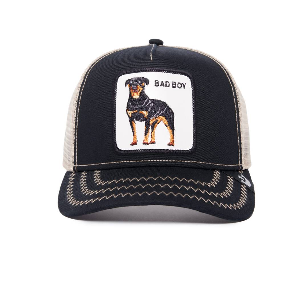 The Baddest Boy Black Trucker Cap