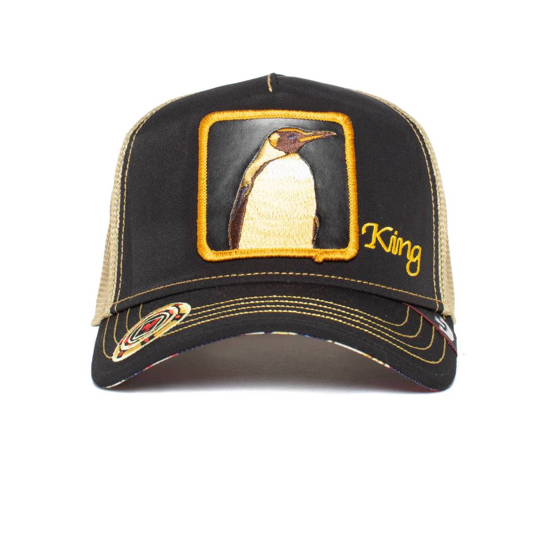 Quart Major Black Trucker Cap