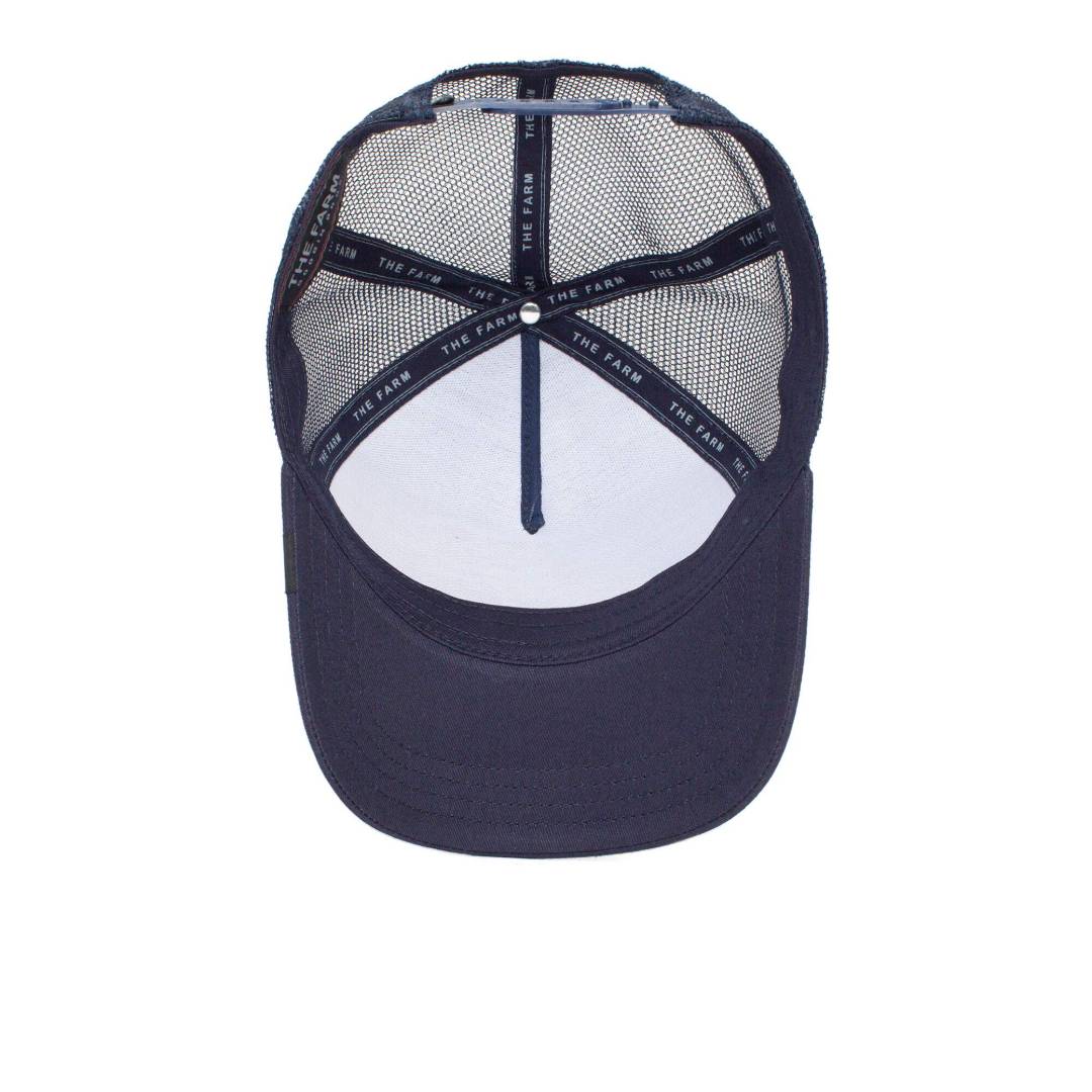 Freedom Truckin Navy Trucker Cap