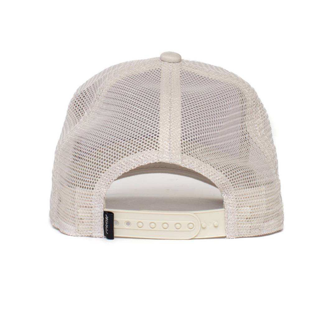 High Truckin Cream Trucker Cap