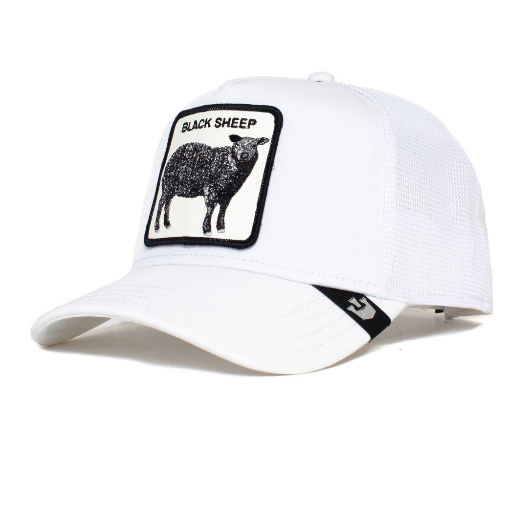 Platinum Sheep White Trucker Cap