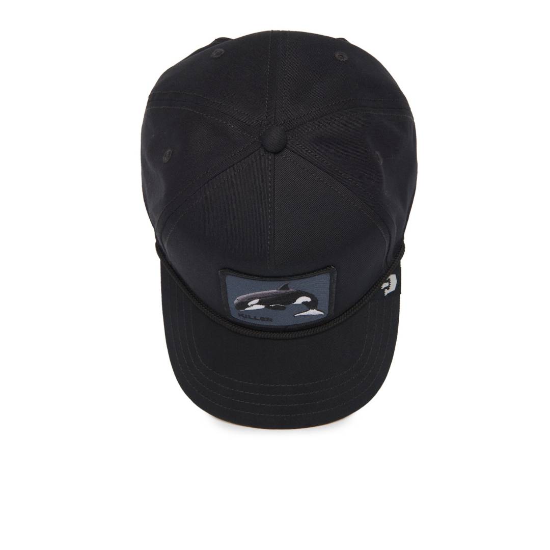 Killer Whale 100 Black Baseball Cap