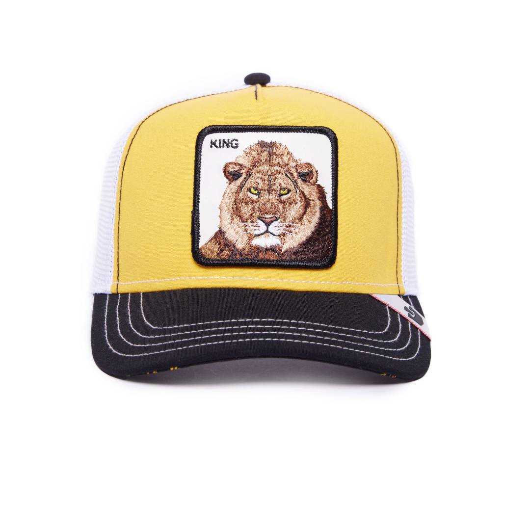 MV Lion Yellow Trucker Cap