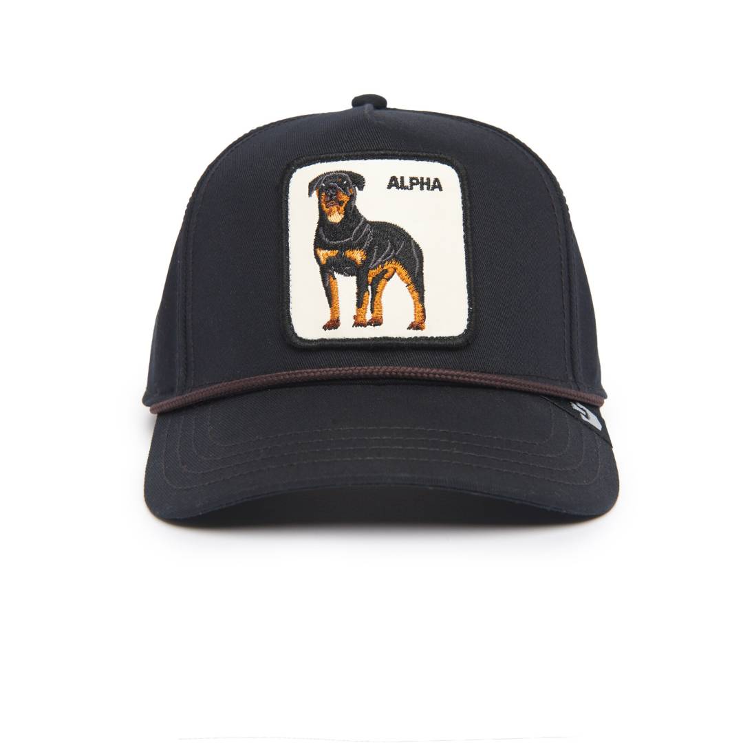 Alpha Dog 100 Black Baseball Cap