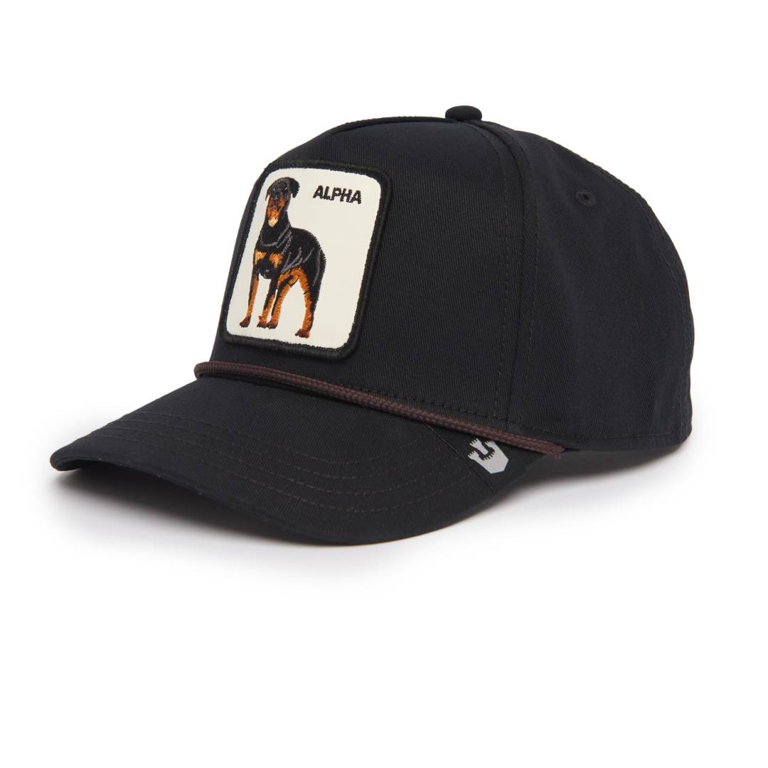 Alpha Dog 100 Black Baseball Cap