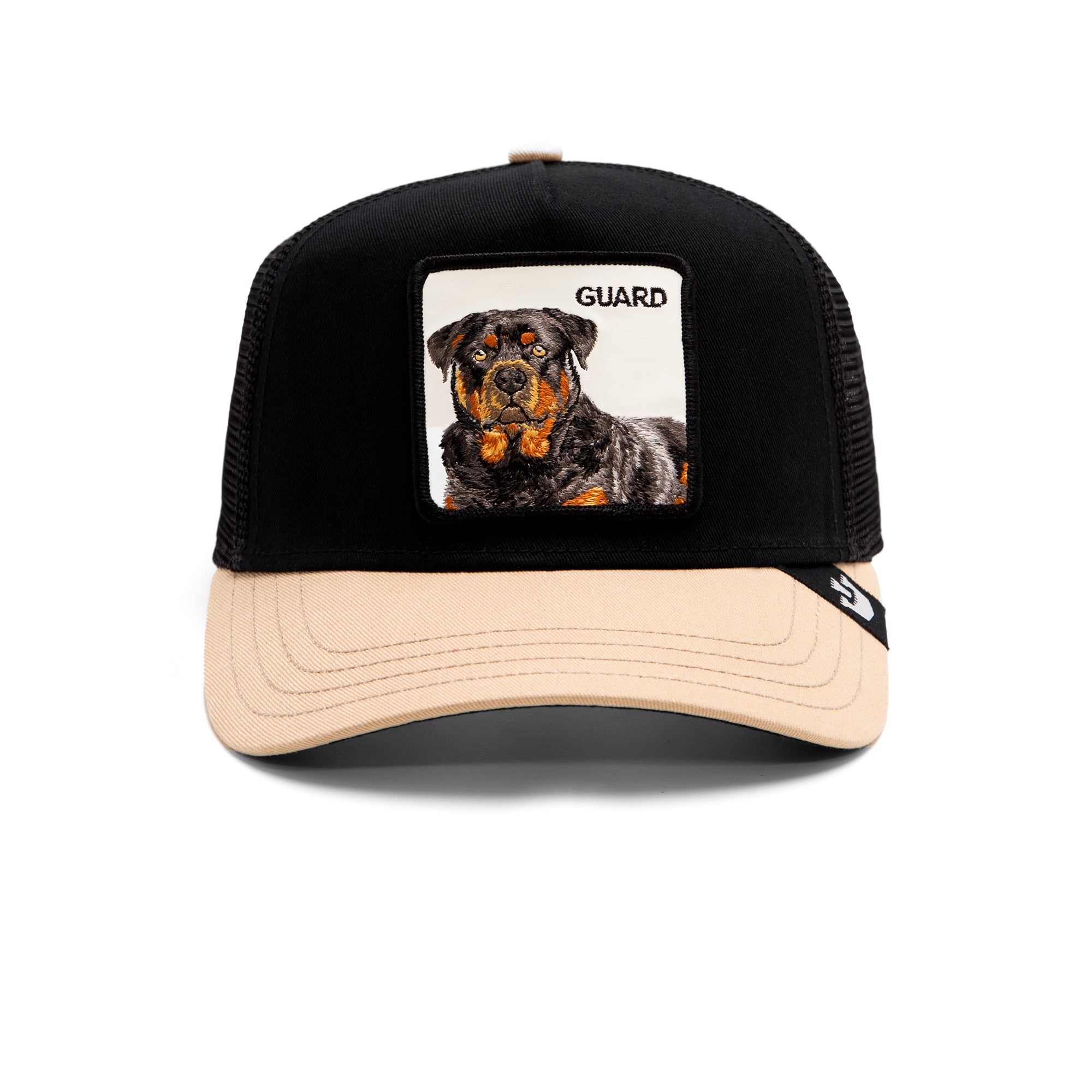 The Guard Dog Black Trucker Cap