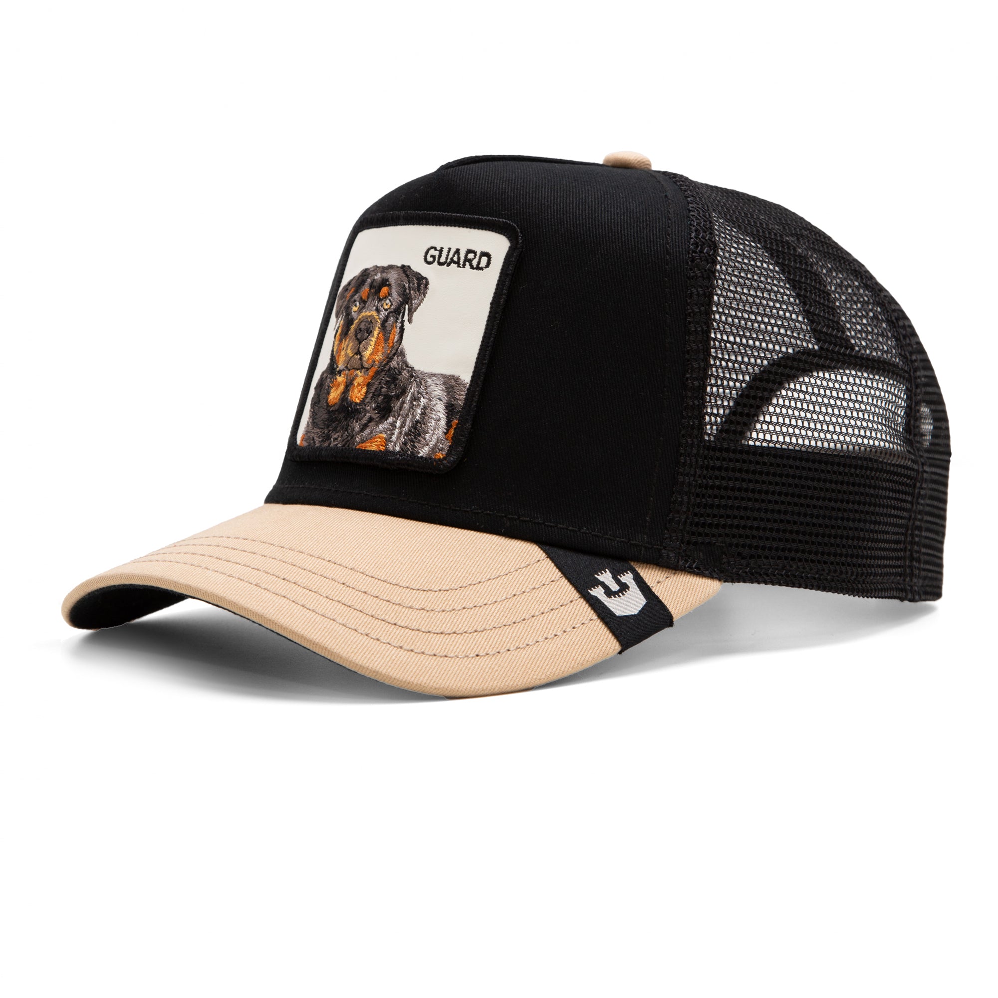 The Guard Dog Black Trucker Cap