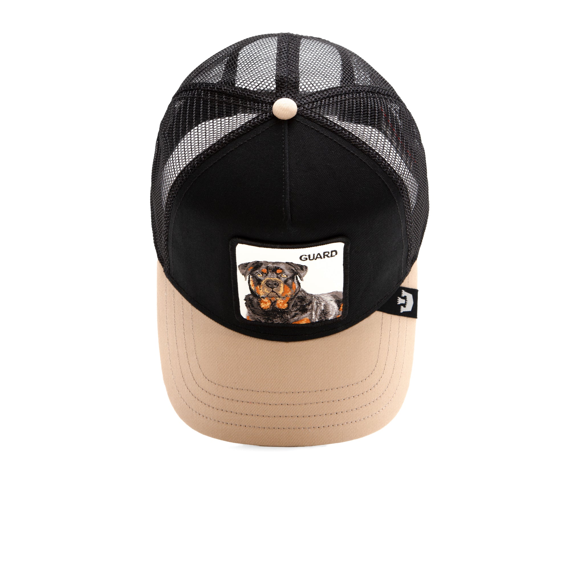 The Guard Dog Black Trucker Cap