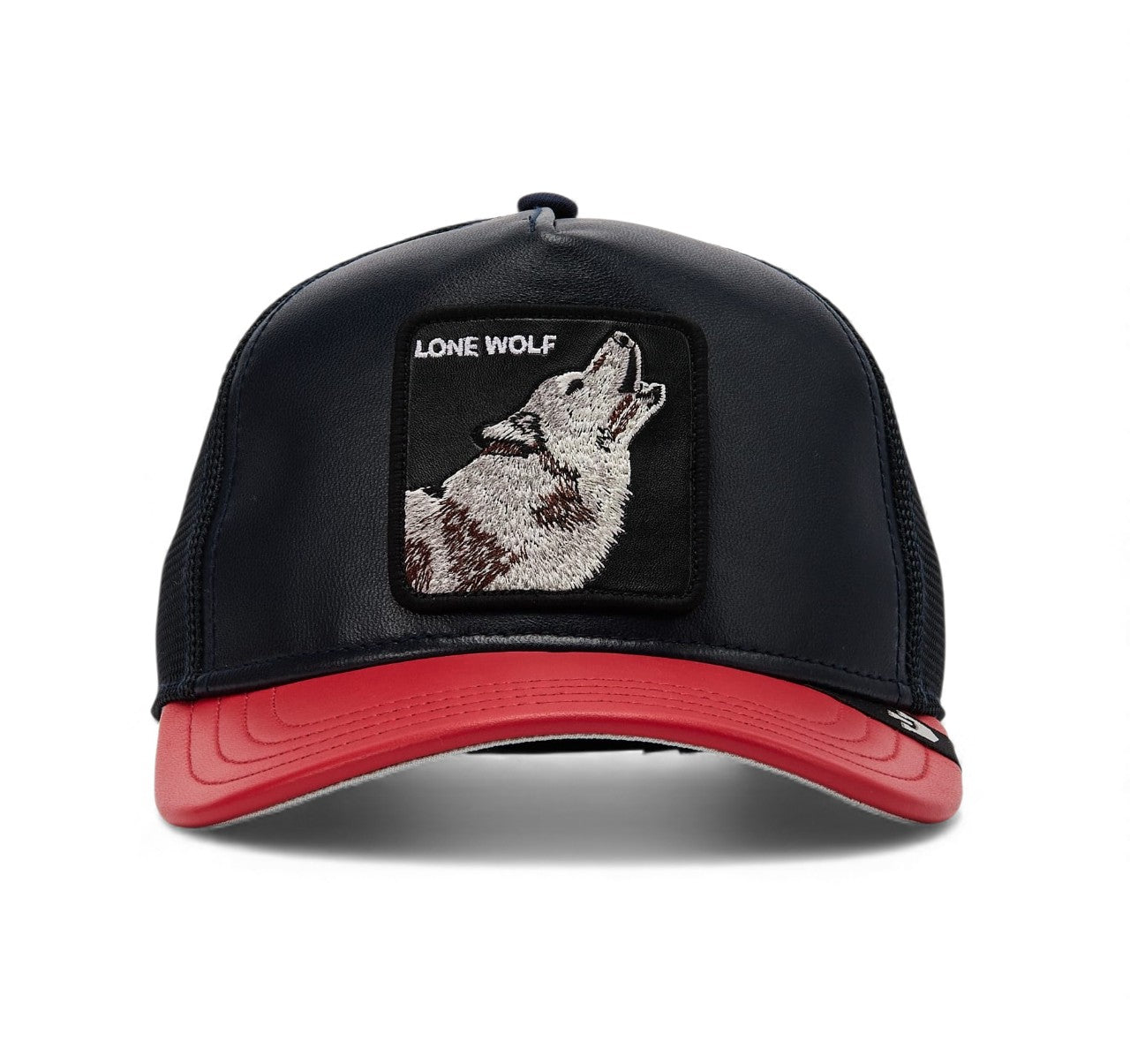 Shleather Wolf Black Trucker Cap